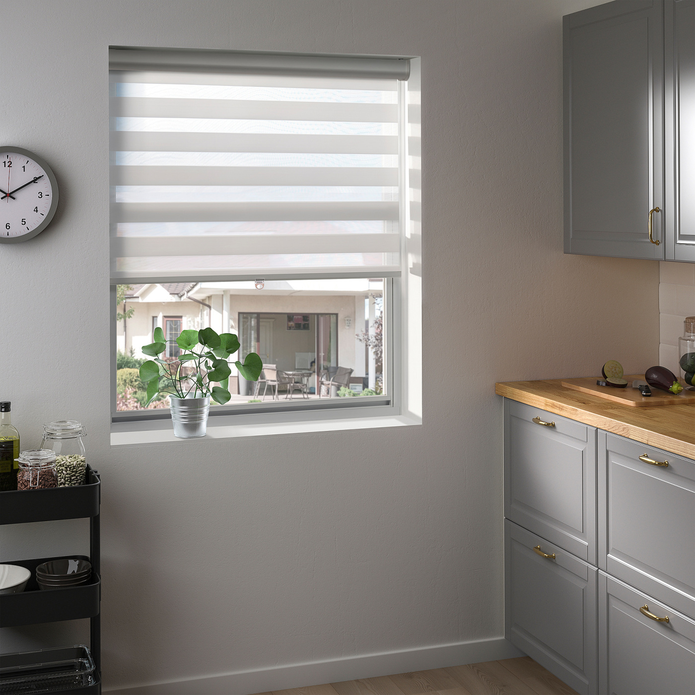 TANDLUNDFLY double roller blind - IKEA