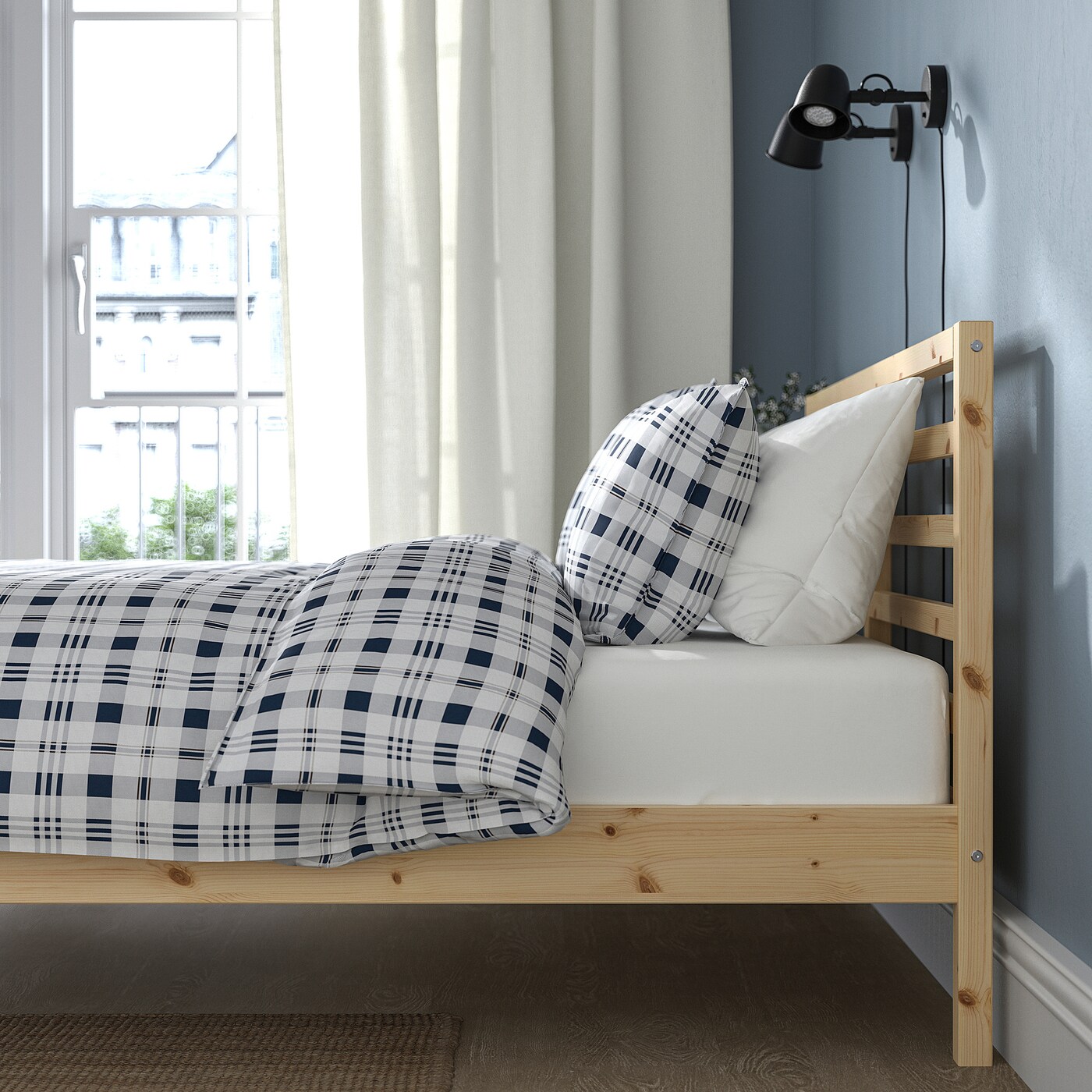 IKEA　タンス　tarva 天然木チェット パイン材　☆掲載期間4/22迄 TARVA タルヴァ ベッドフレーム, パイン材, 160x200 cm - IKEA