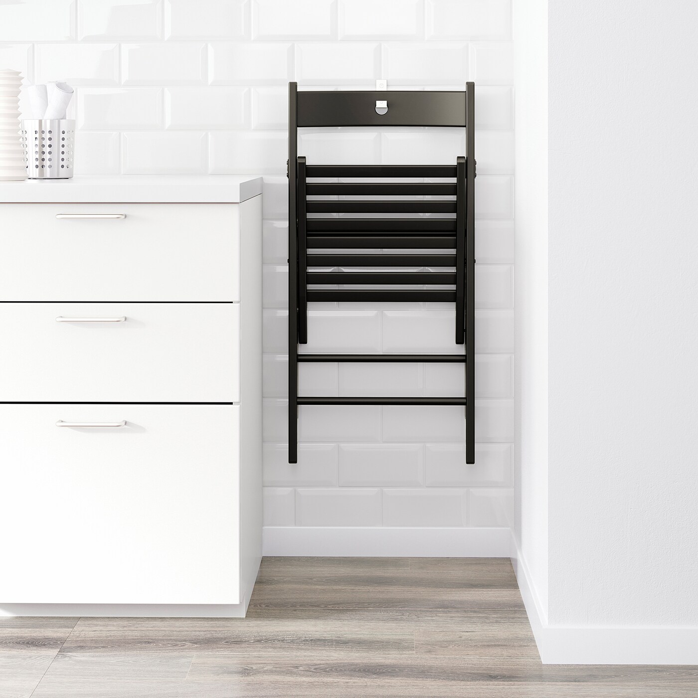 TERJE folding chair black - IKEA