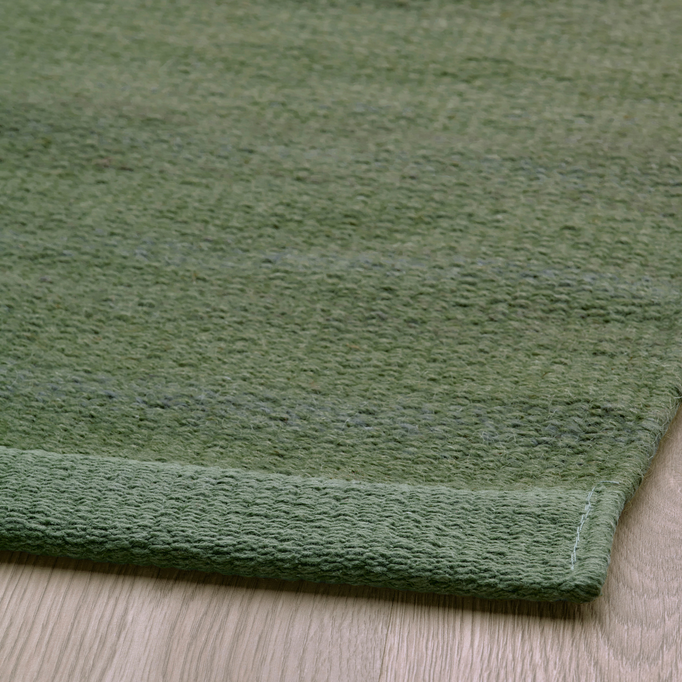 TIDTABELL rug, flatwoven green - IKEA