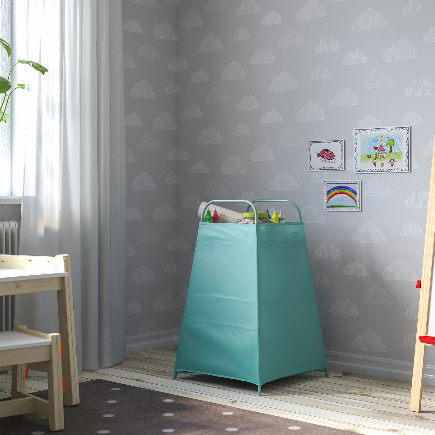 あつめがねくん　IKEA FLEKKE FLEKKE daybed frame with 2 drawers, black-brown, Twin - IKEA