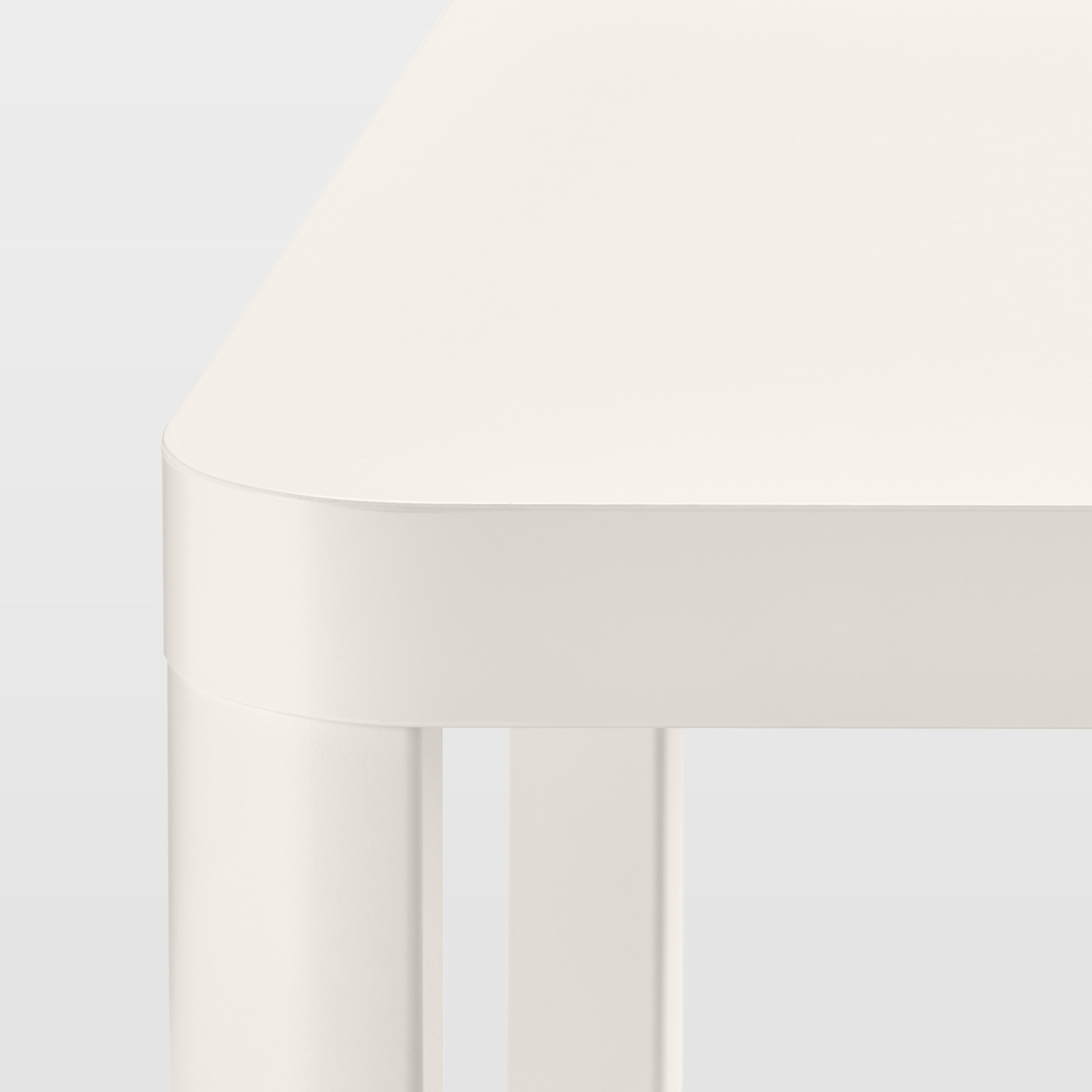TINGBY side table on castors white - IKEA