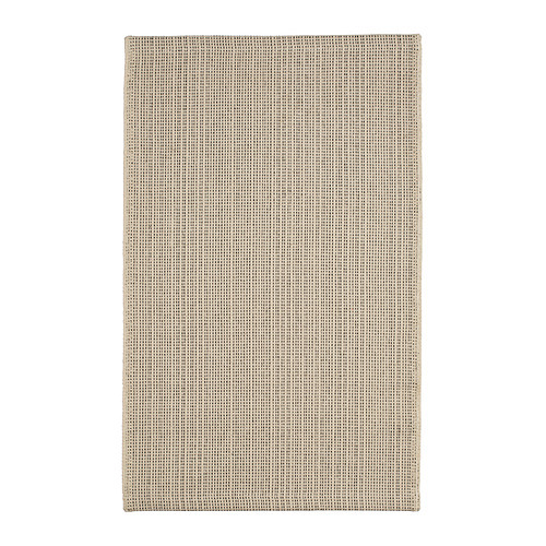 LANGSTED rug, low pile light grey - IKEA