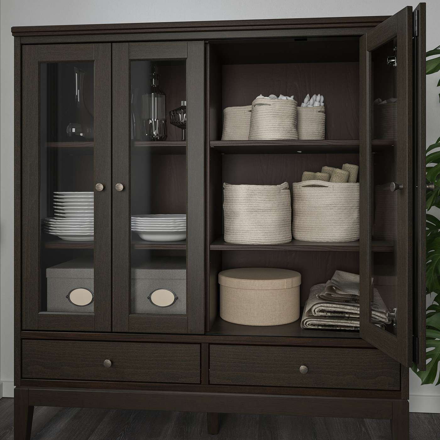 TJABBIG basket natural - IKEA