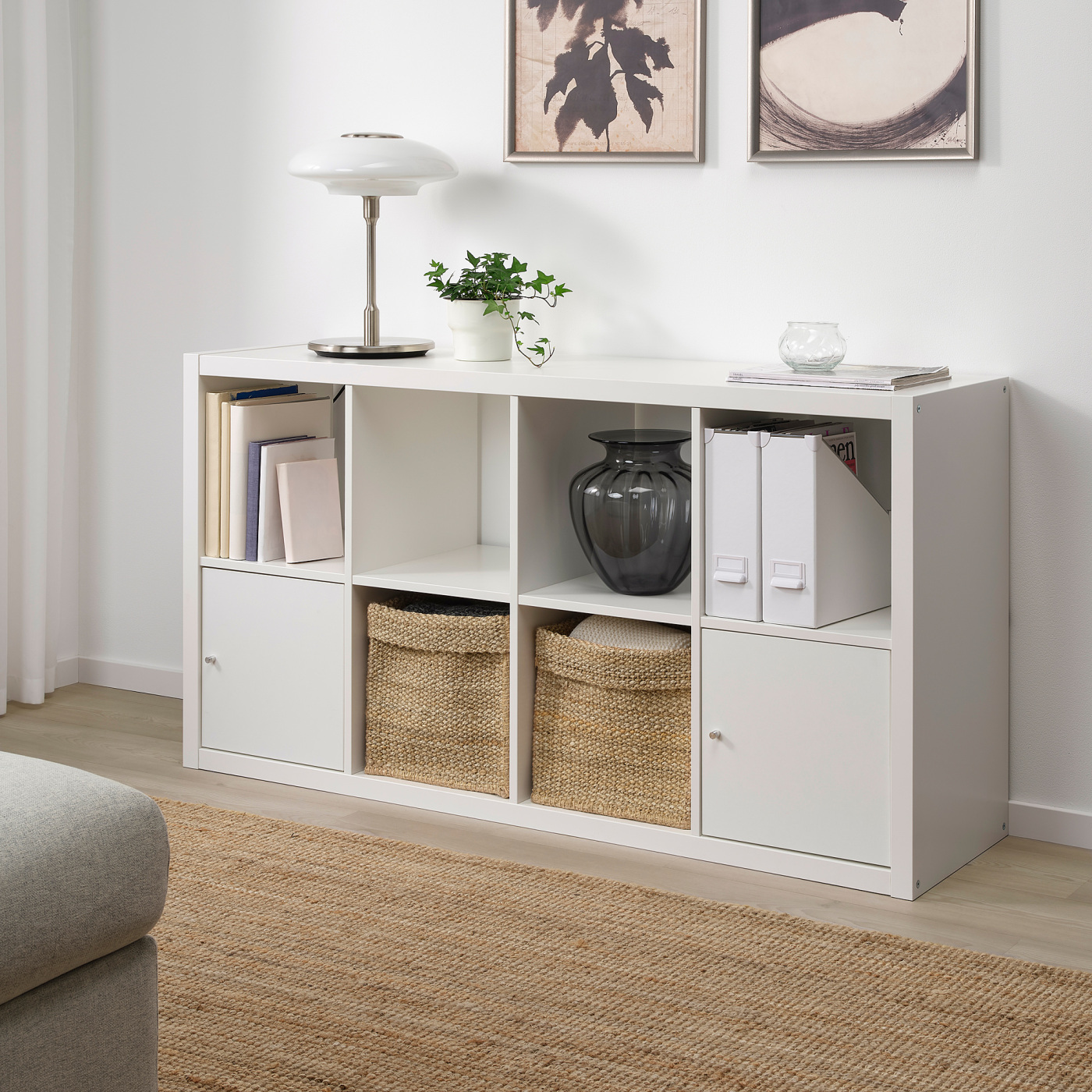 IKEA TJILLEVIPS シェルヴィプス　5個set TJILLEVIPS basket jute - IKEA