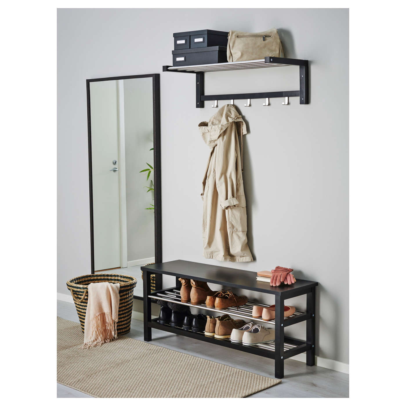生産終了品 イケア IKEA TJUSIG（シューシグ ）ベンチ 160