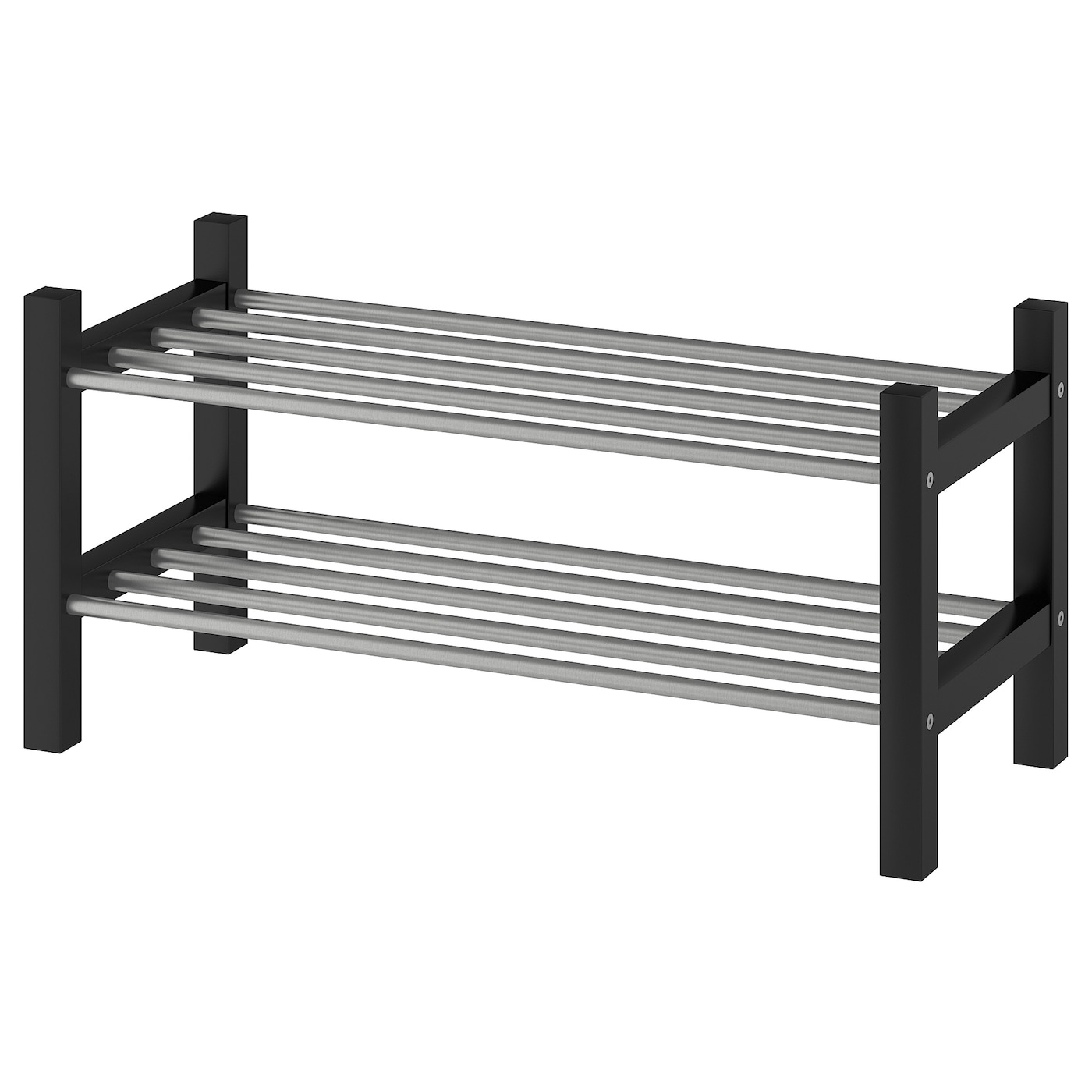 TJUSIG shoe rack black IKEA