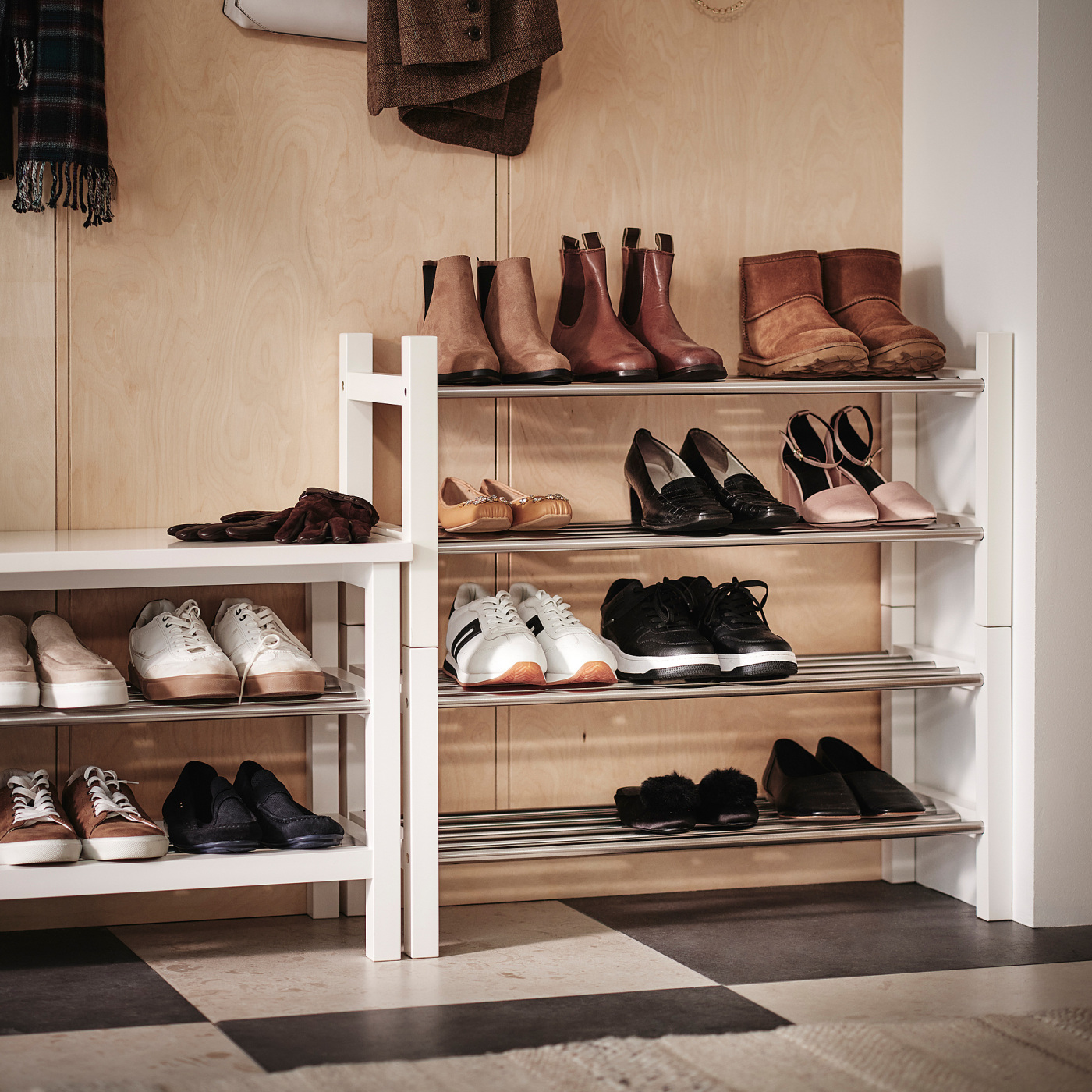 TJUSIG shoe rack white - IKEA