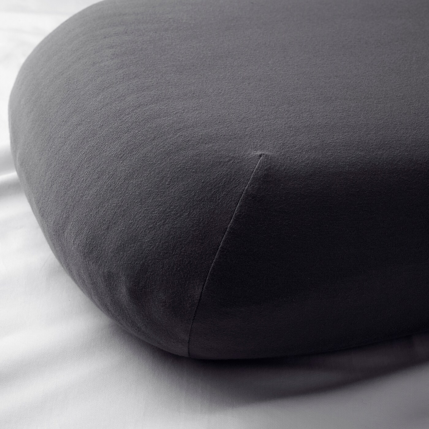 TÖCKENFLY pillowcase for ergonomic pillow grey - IKEA