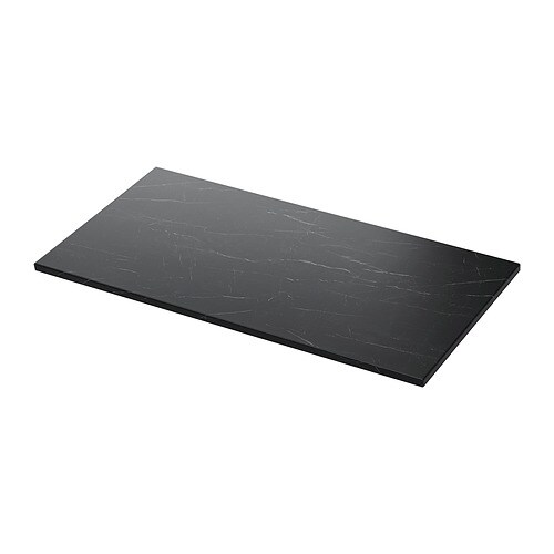 直接引取 IKEA EKBACKEN 126x65x2.8 cm EKBACKEN Countertop, ash effect, laminate, 74x1 1/8