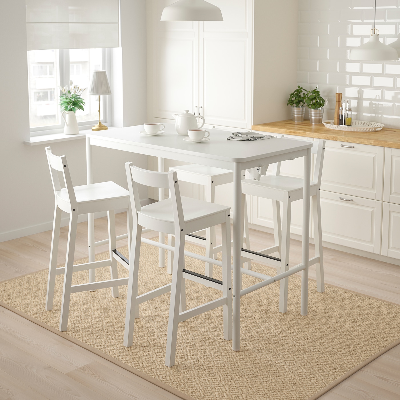 【フレームのみ】IKEA ハイテーブル TOMMARYD 白 Amazon｜IKEA TOMMARYD テーブル 130x70x105cm ホワイト｜サイド