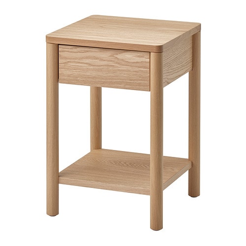MUSKEN bedside table brown IKEA