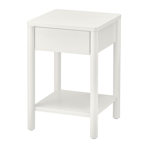 BJÖRKSNÄS bedside table birch - IKEA