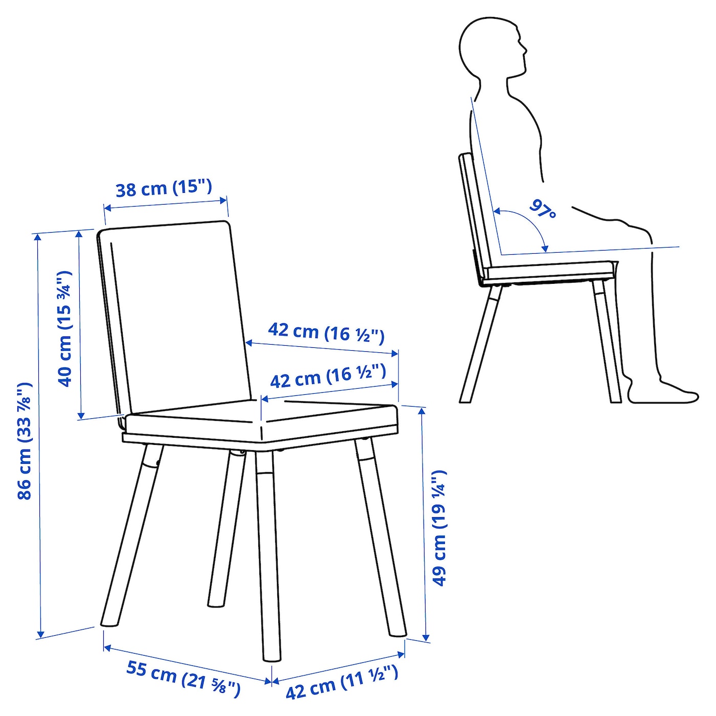 *sora iro*　IKEA　イドーセン STRANDMON armchair and ottoman, Skiftebo yellow - IKEA