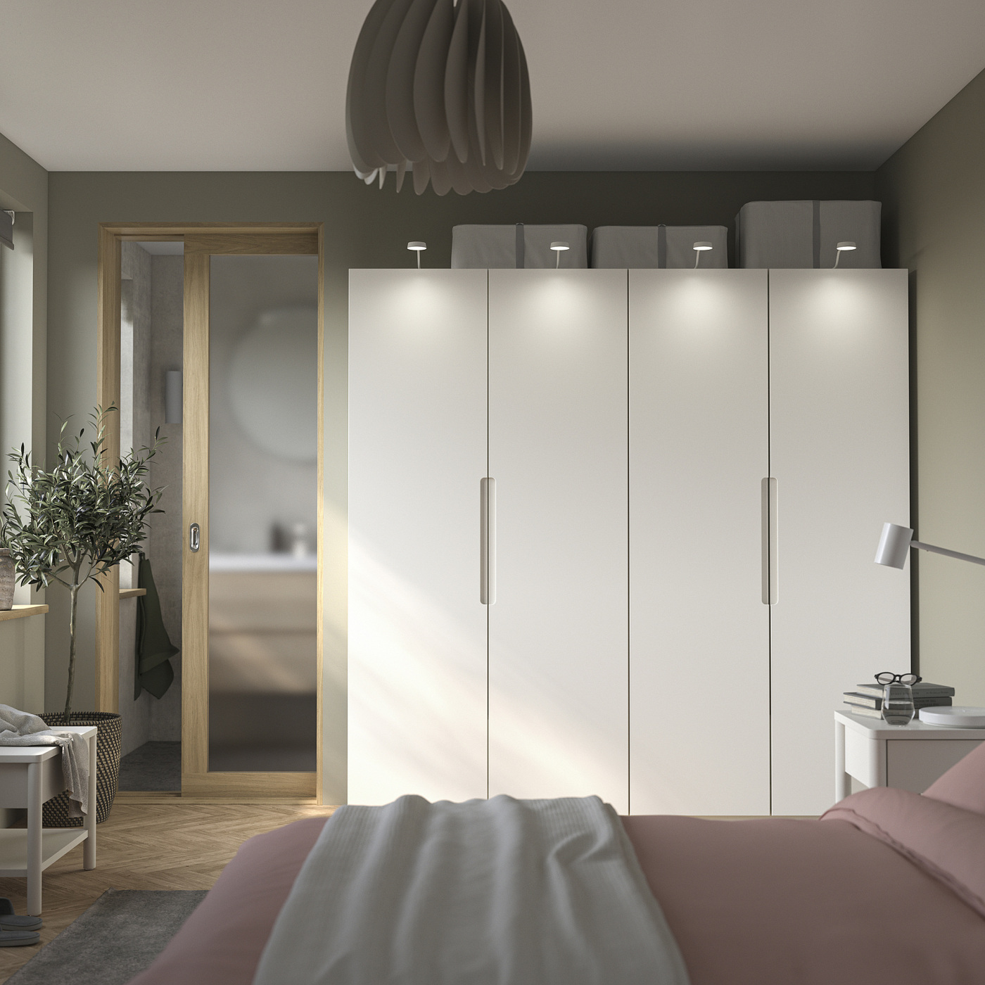 IKEA 2脚目 TONSTAD door with hinges off-white - IKEA