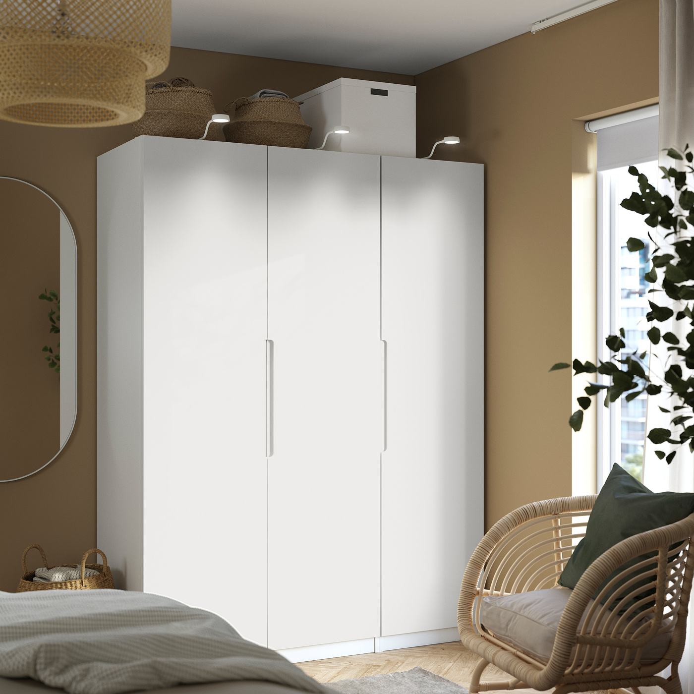 IKEA 2脚目 TONSTAD door with hinges off-white - IKEA