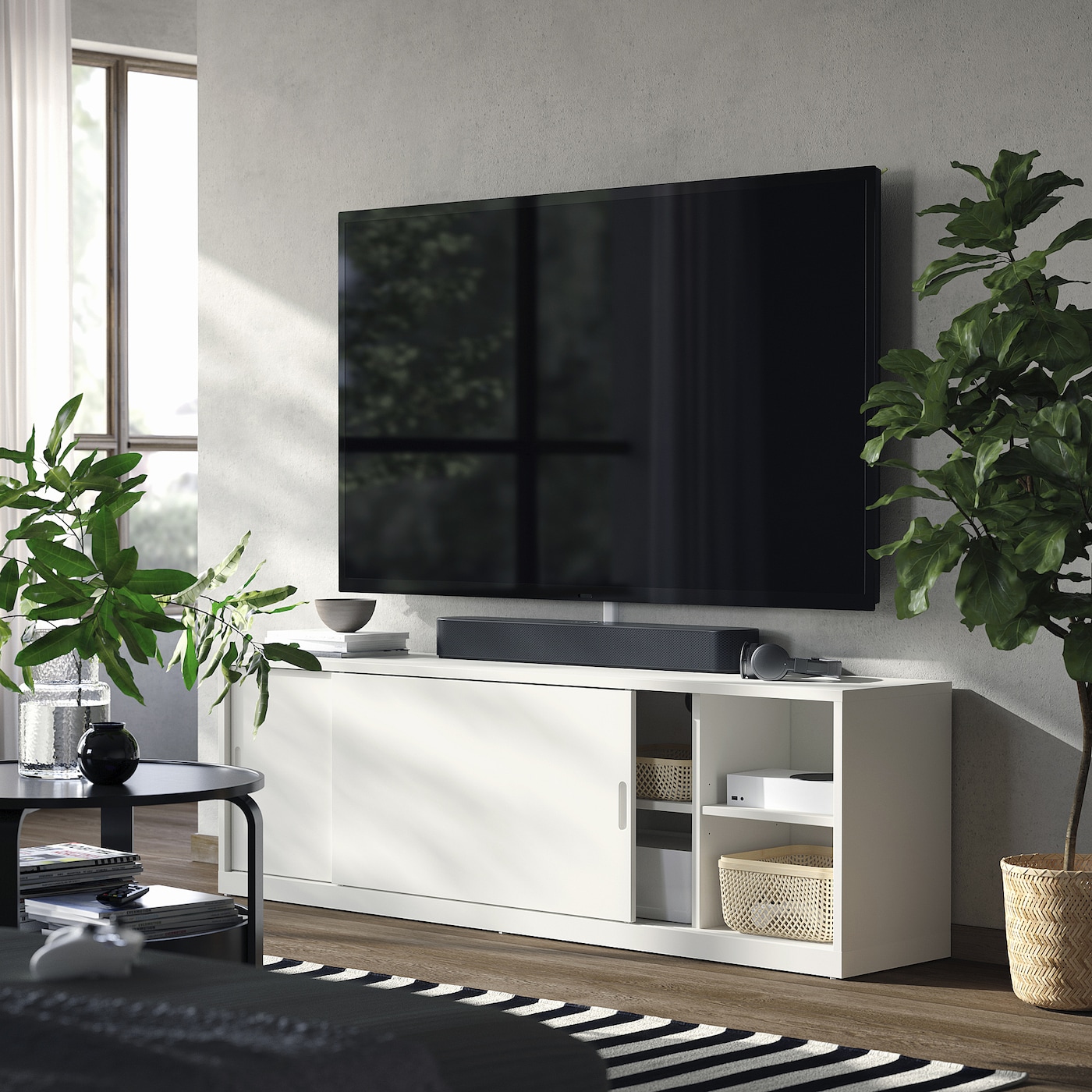 TONSTAD TV bench off-white - IKEA TONSTAD TV bench off-white - IKEA