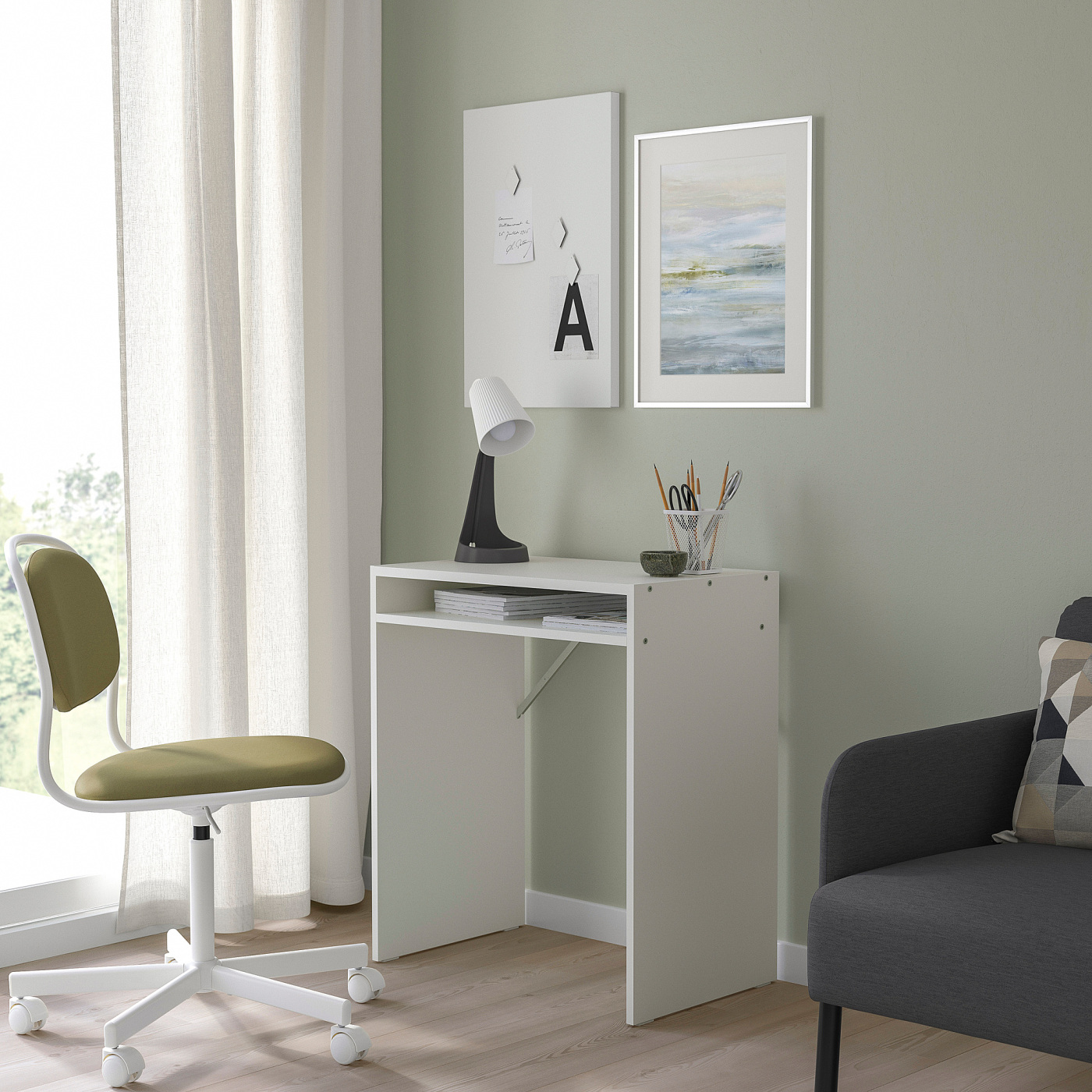 TORALD desk white - IKEA