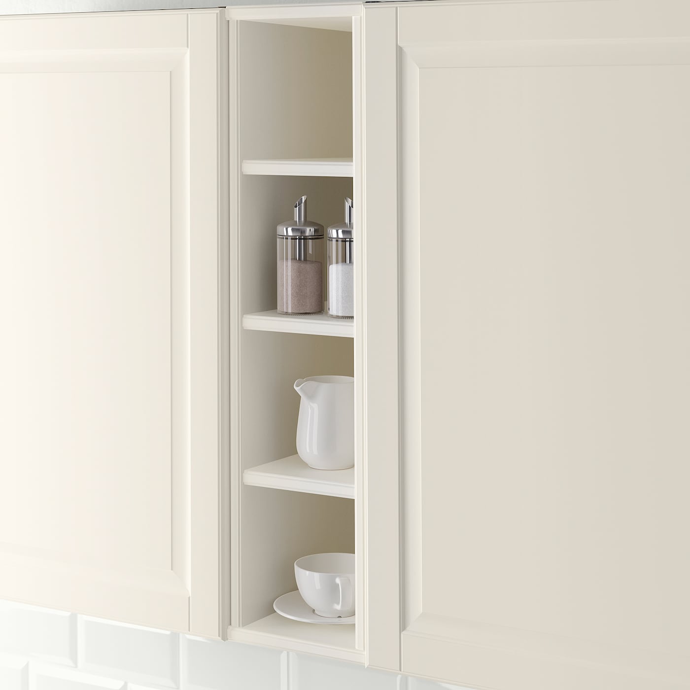 TORNVIKEN open cabinet off-white - IKEA