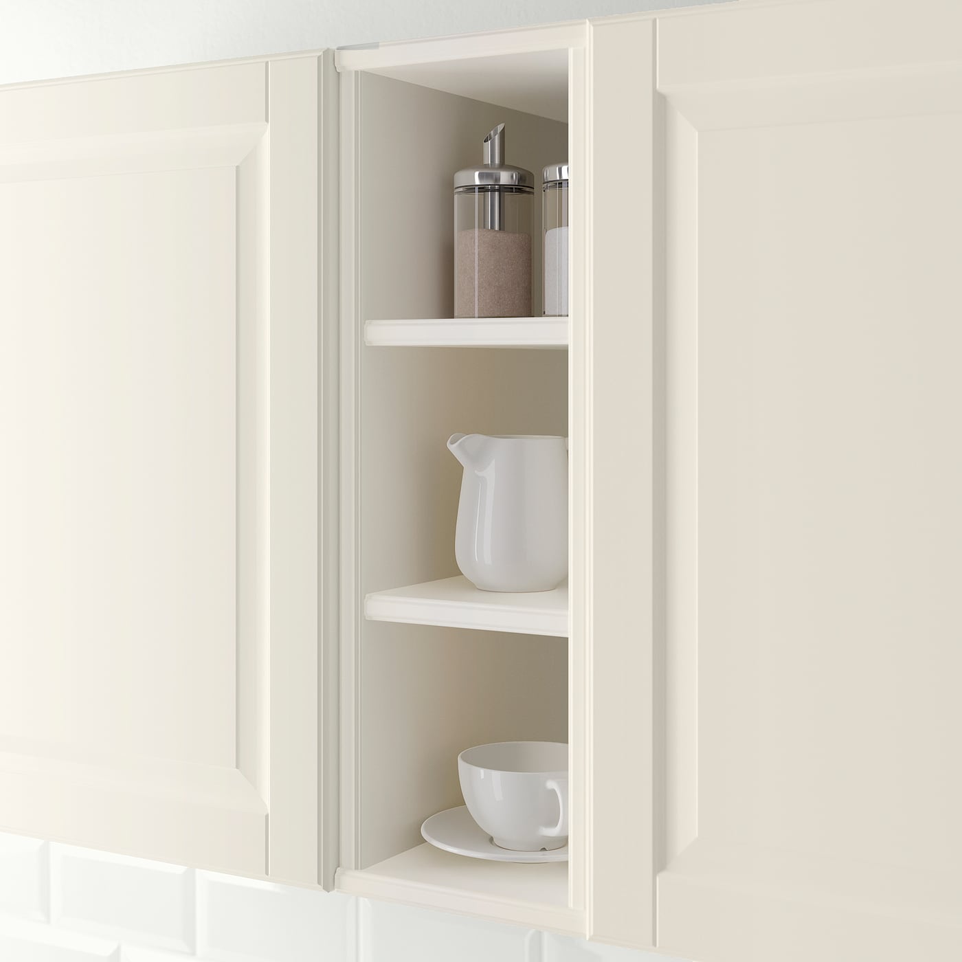 TORNVIKEN open cabinet off-white - IKEA