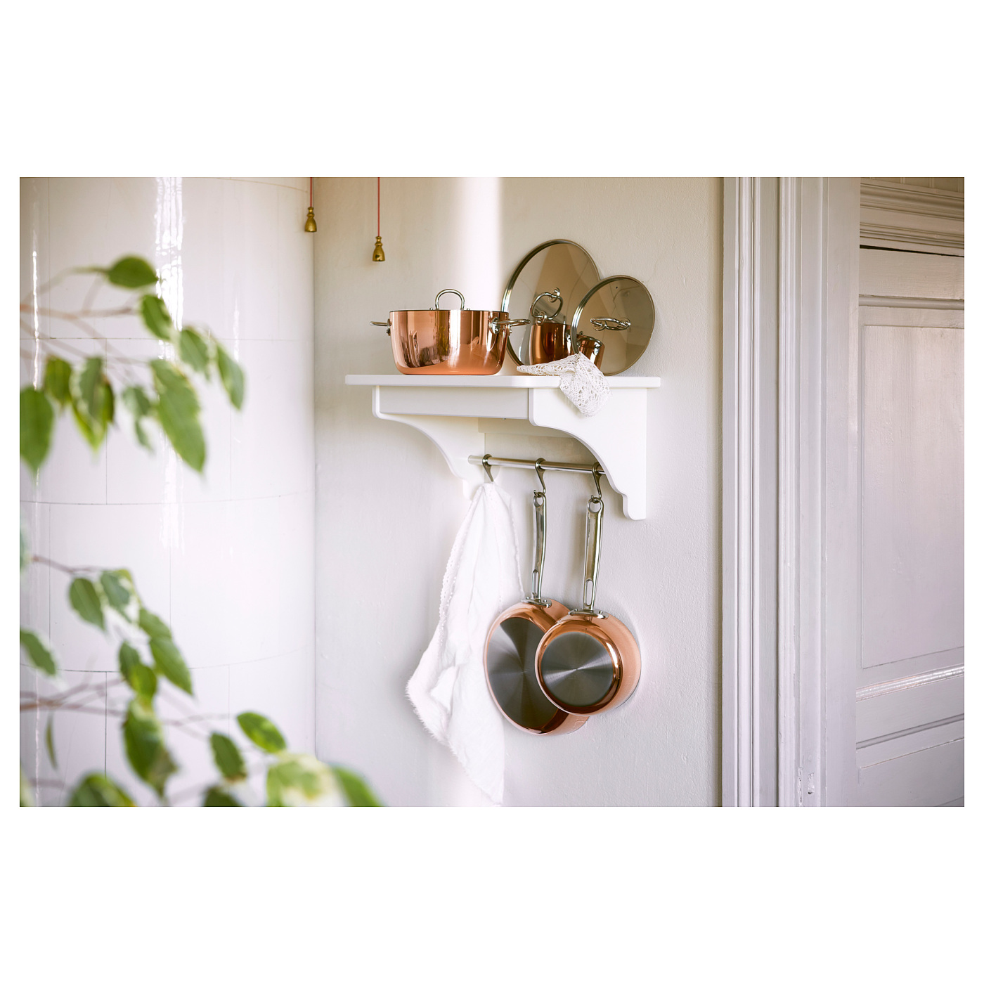 TORNVIKEN wall shelf off-white - IKEA