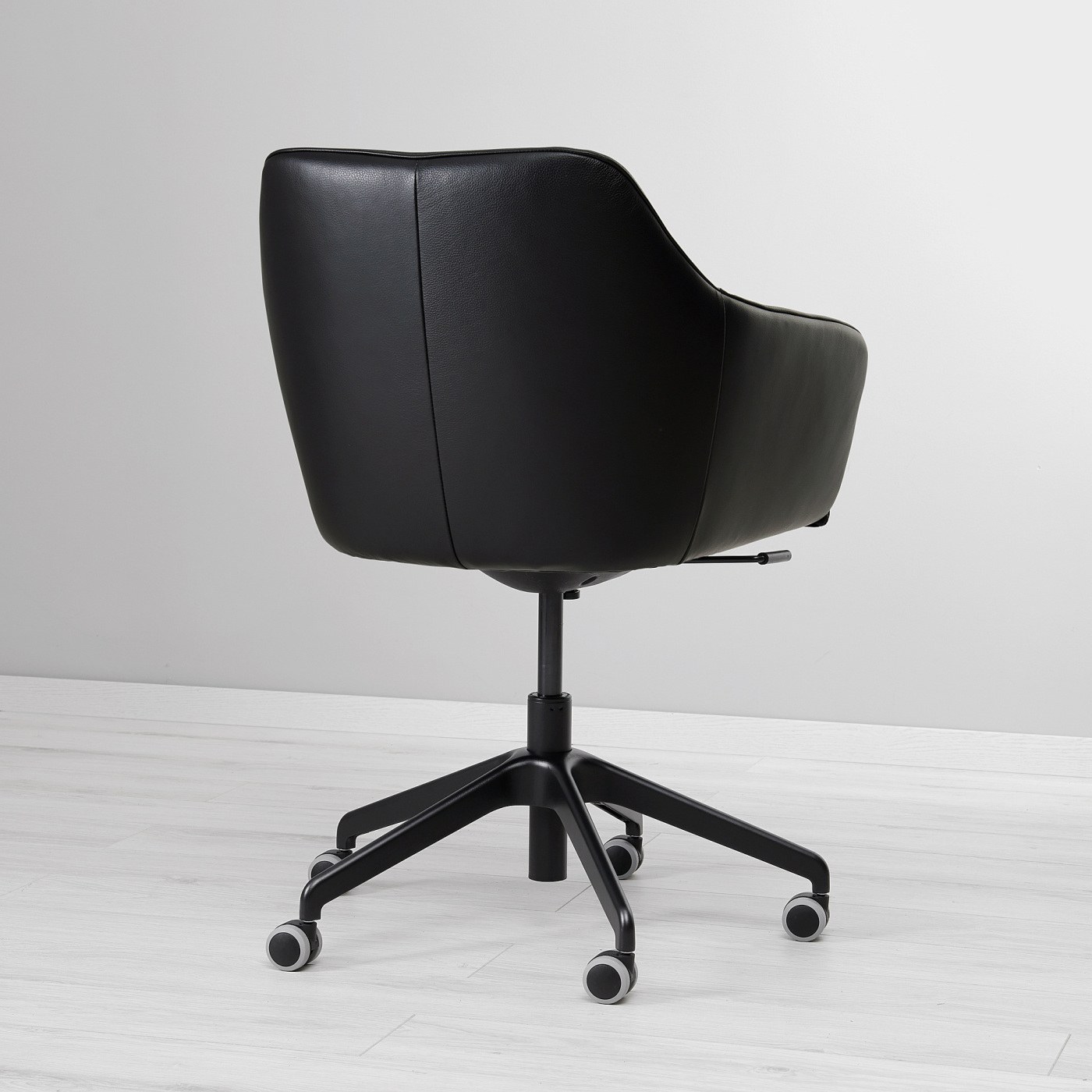 TOSSBERG / LÅNGFJÄLL conference chair Grann black/black - IKEA