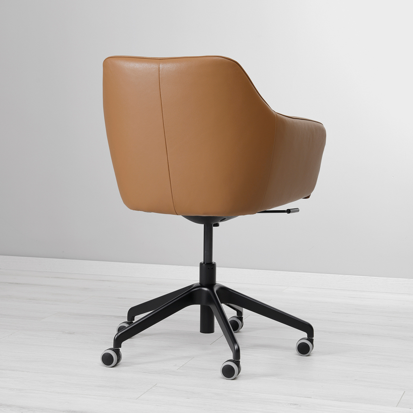 TOSSBERG / LÅNGFJÄLL conference chair Grann light brown/black - IKEA