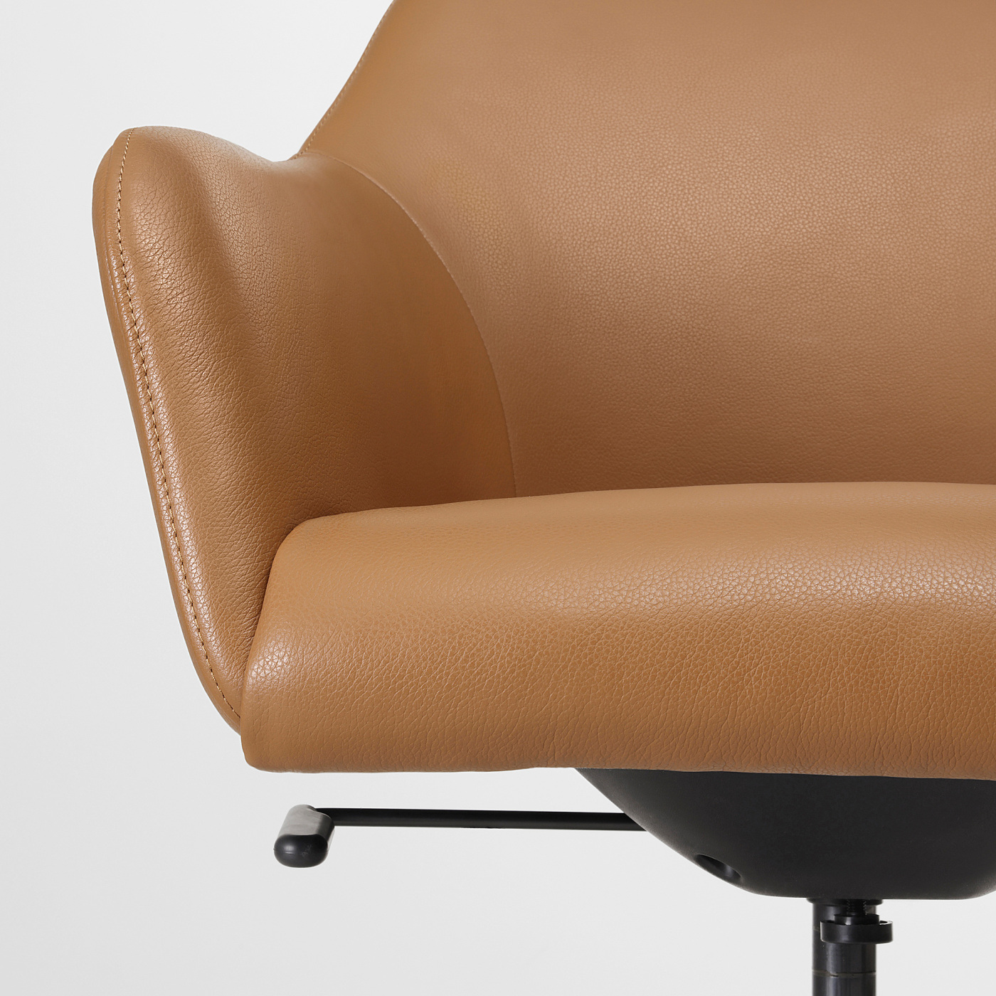 TOSSBERG / LÅNGFJÄLL conference chair Grann light brown/black - IKEA