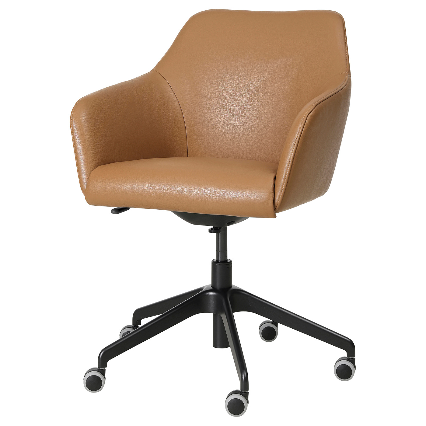 TOSSBERG / LÅNGFJÄLL conference chair Grann light brown/black - IKEA