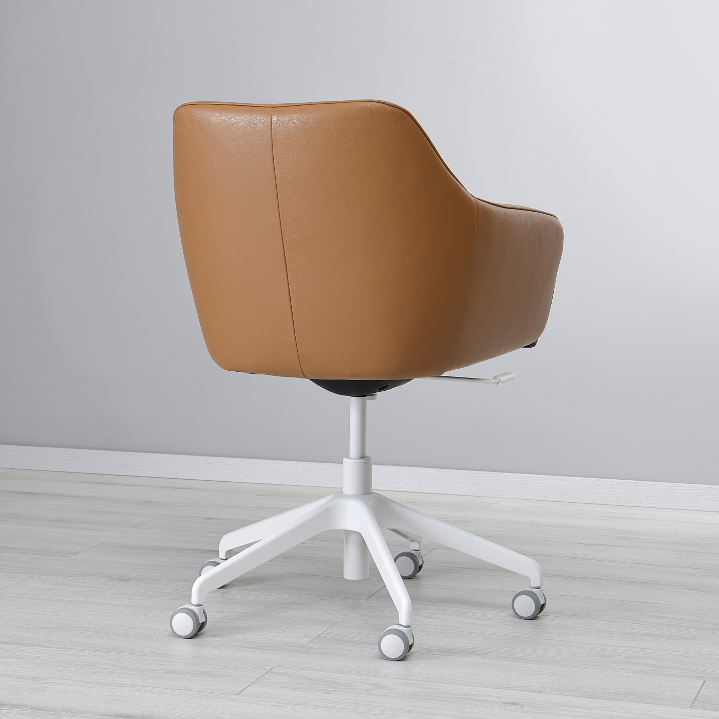 TOSSBERG / LÅNGFJÄLL conference chair Grann light brown/white - IKEA