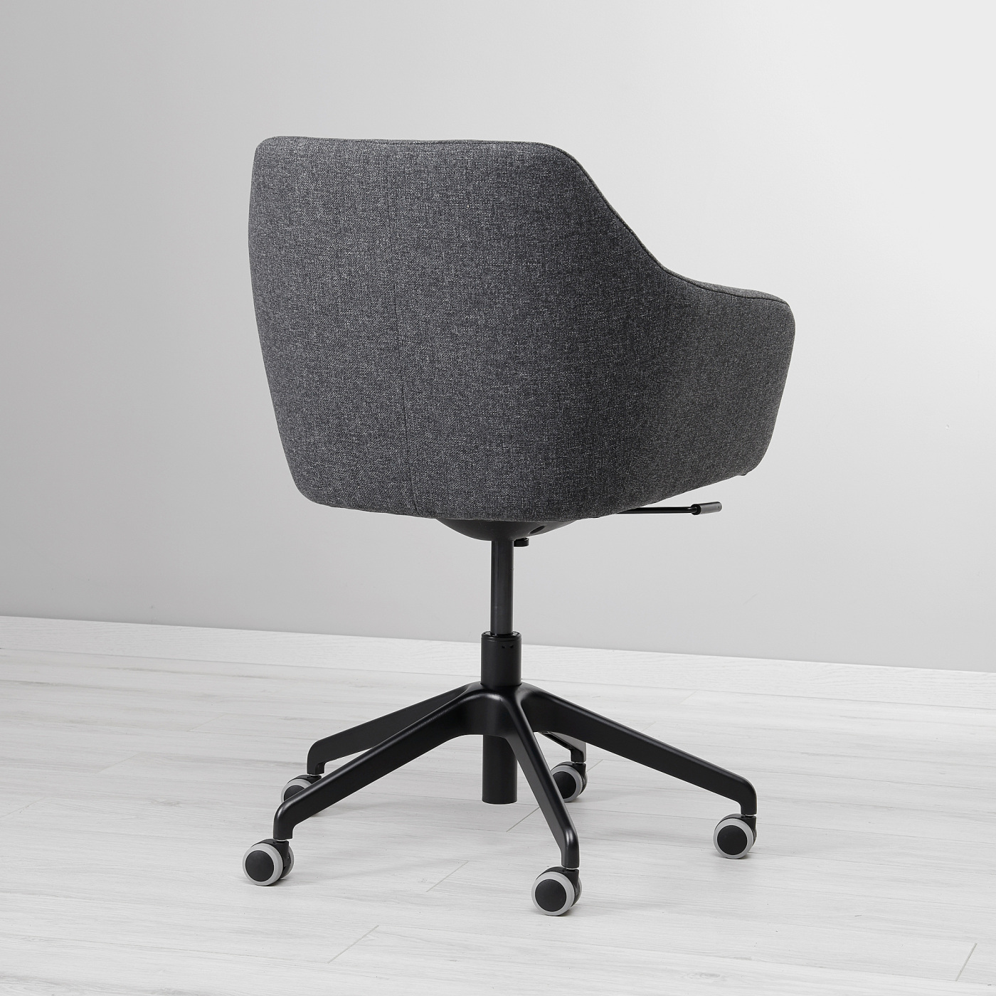 knoll1脚 TOSSBERG / LÅNGFJÄLL conference chair Gunnared dark grey/black - IKEA