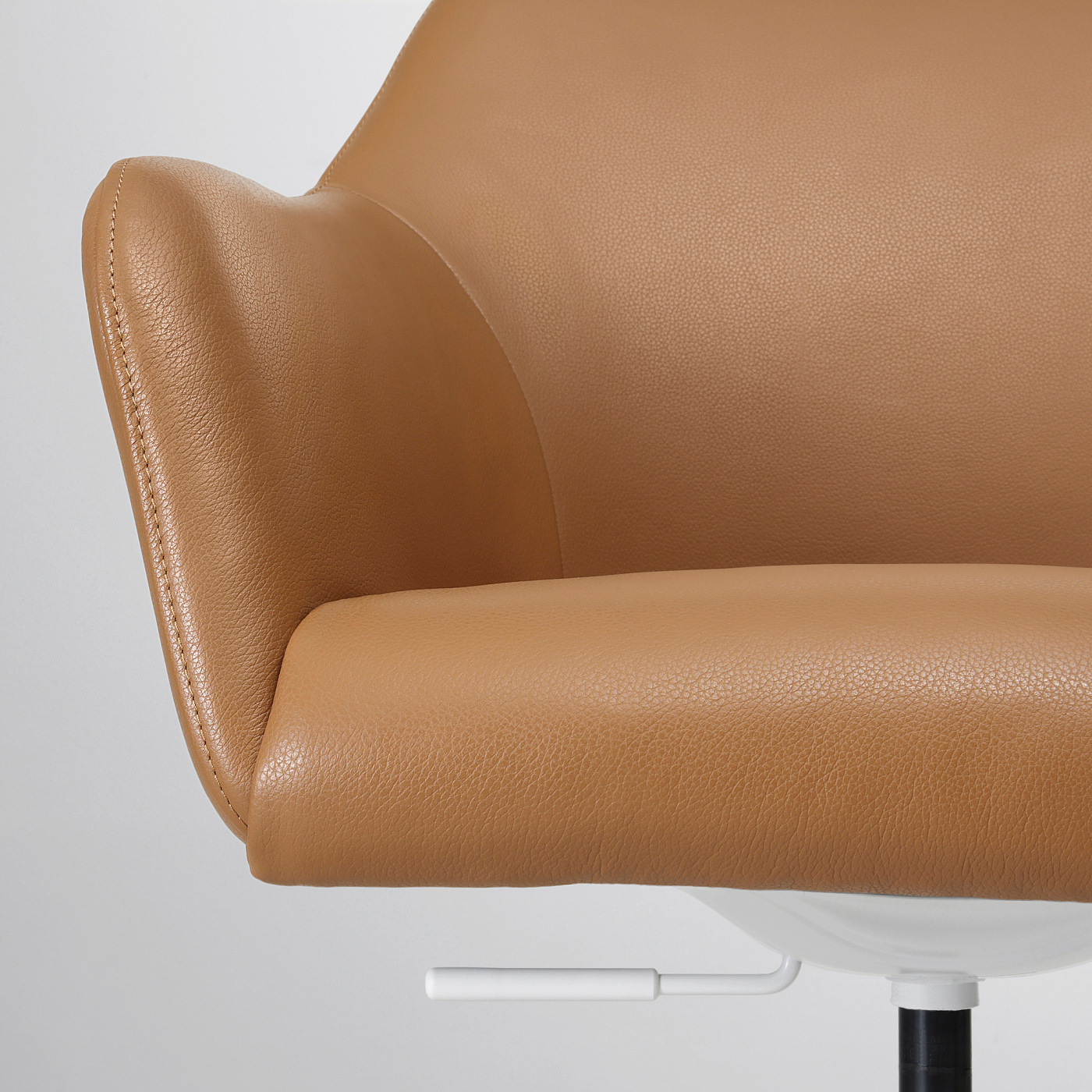 TOSSBERG / MALSKÄR swivel chair Grann light brown/white - IKEA