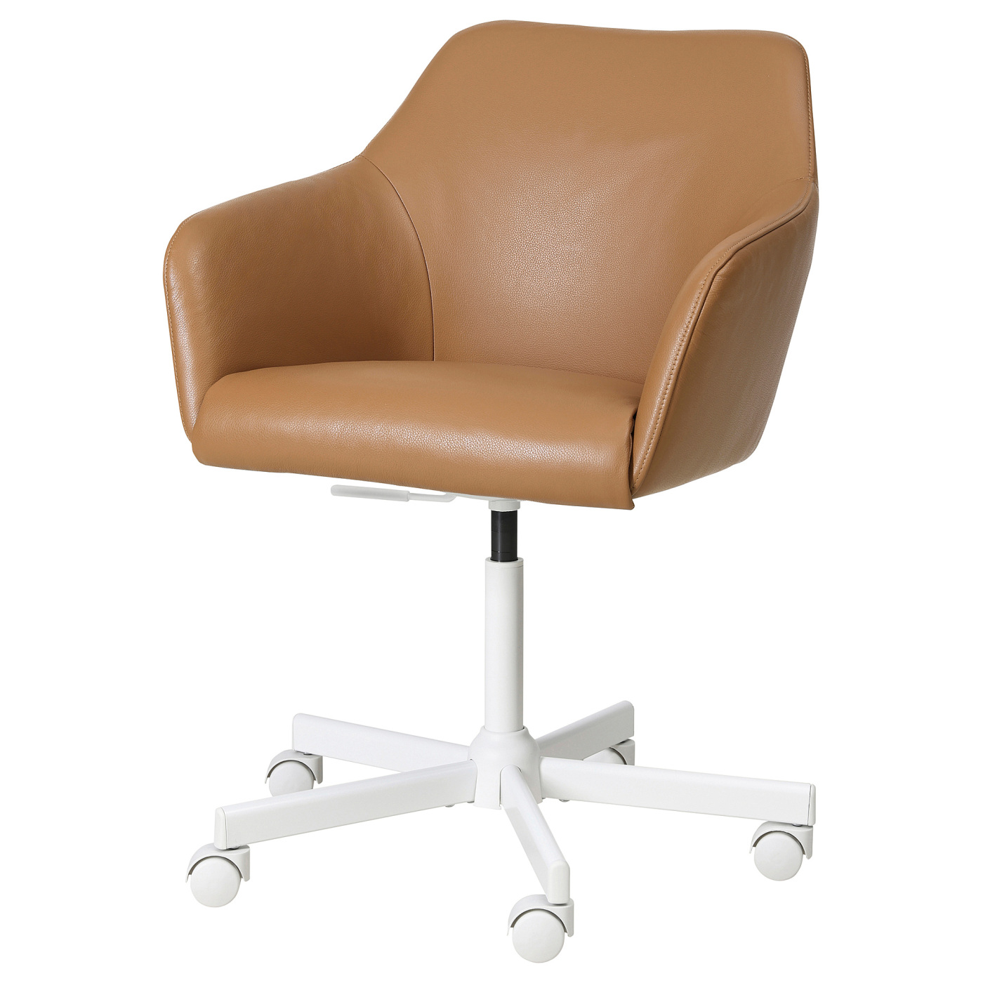 TOSSBERG / MALSKÄR swivel chair Grann light brown/white - IKEA