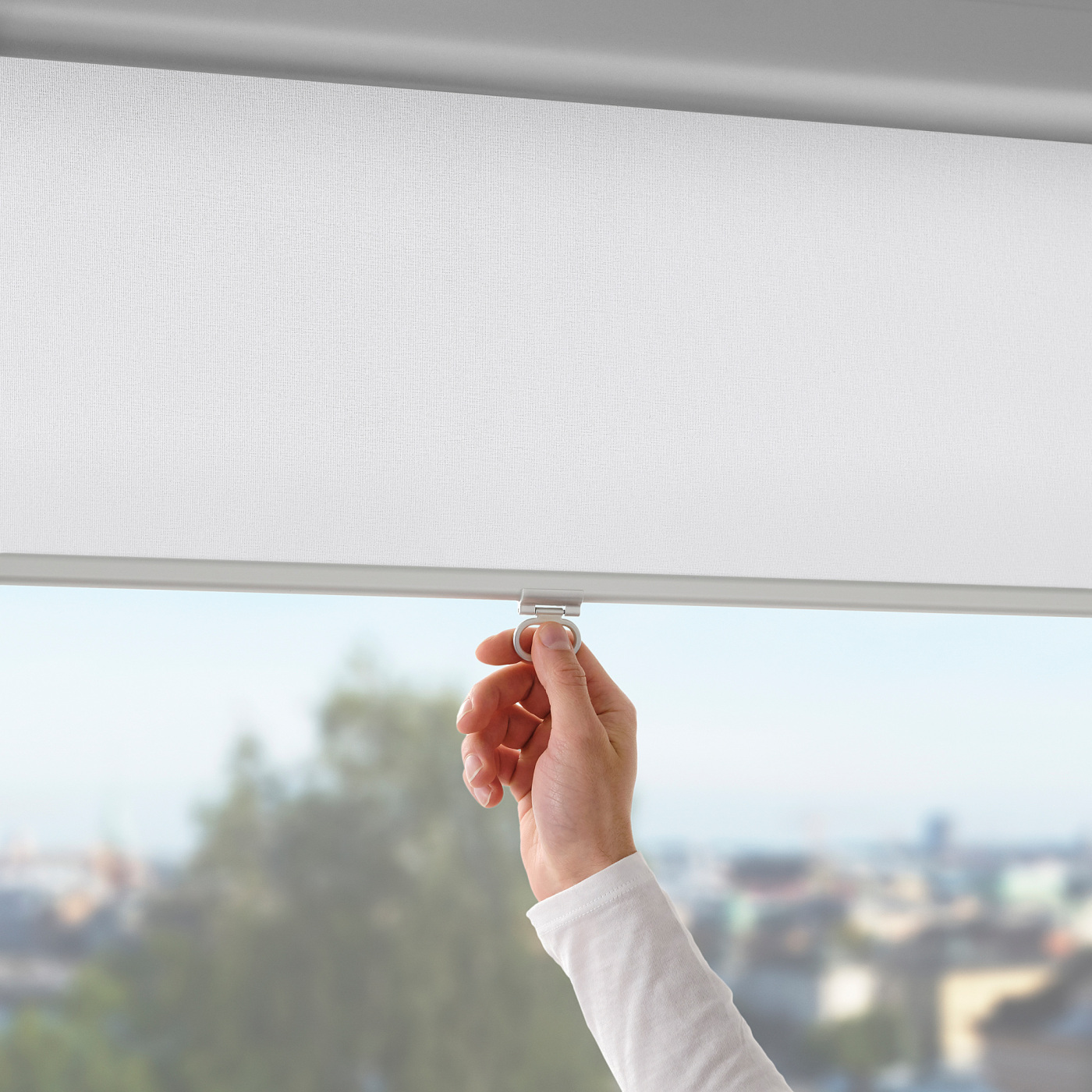 IKEA TRETUR ホワイト ロールスクリーン 二点セット120x95cm TRETUR block-out roller blind white - IKEA