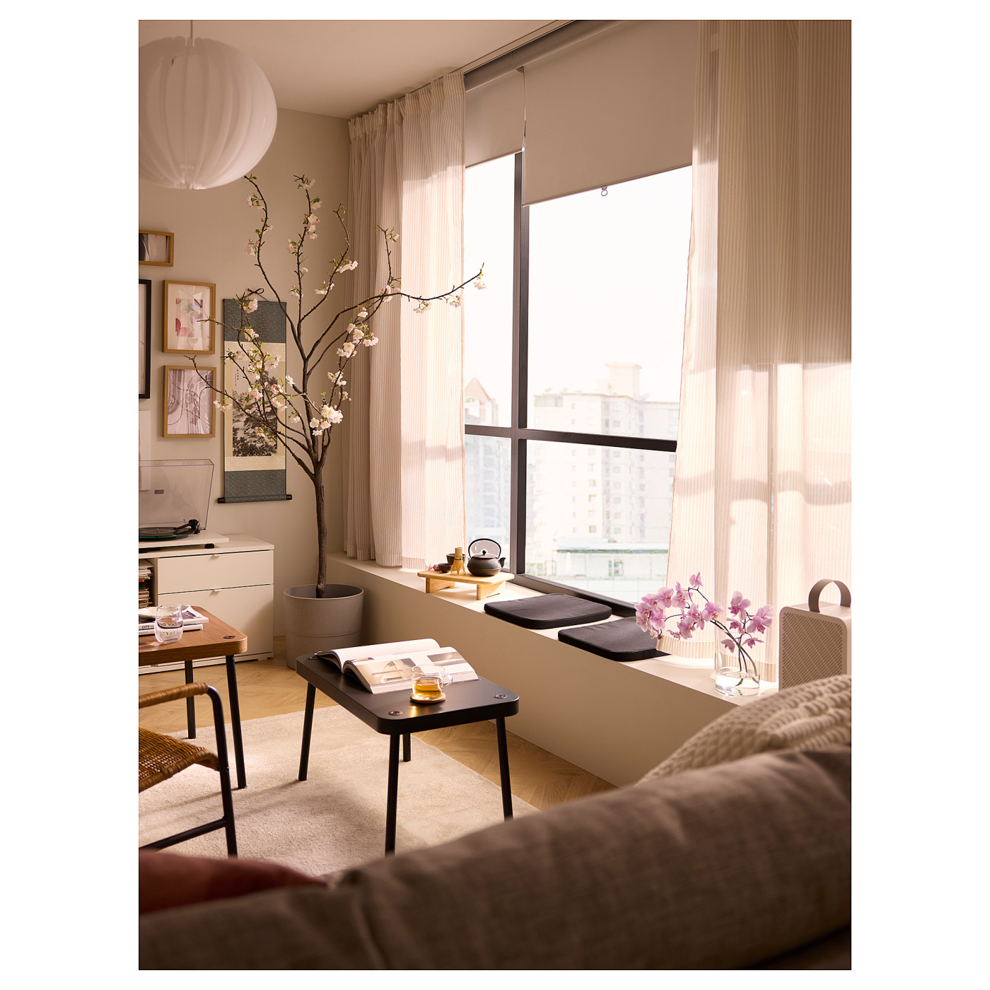 TRETUR block-out roller blind white - IKEA