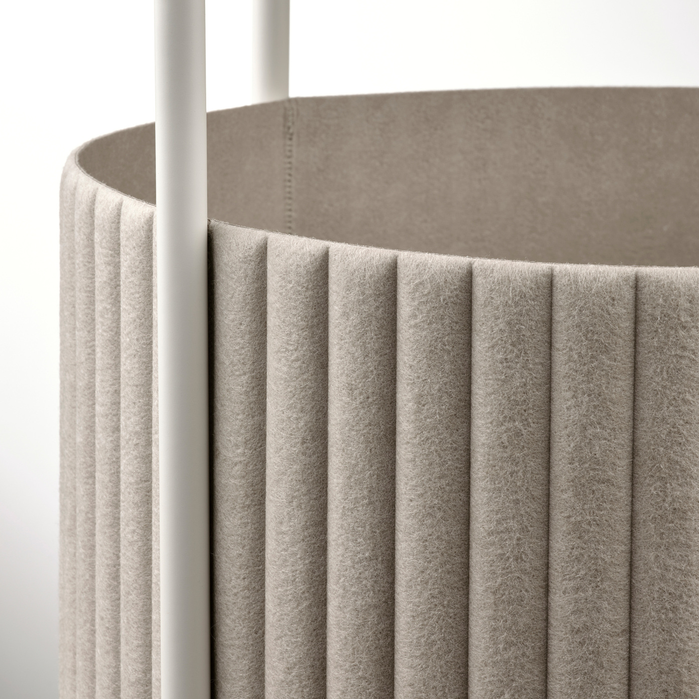 TRINDSNÖ floor lamp white metal/birch veneer - IKEA