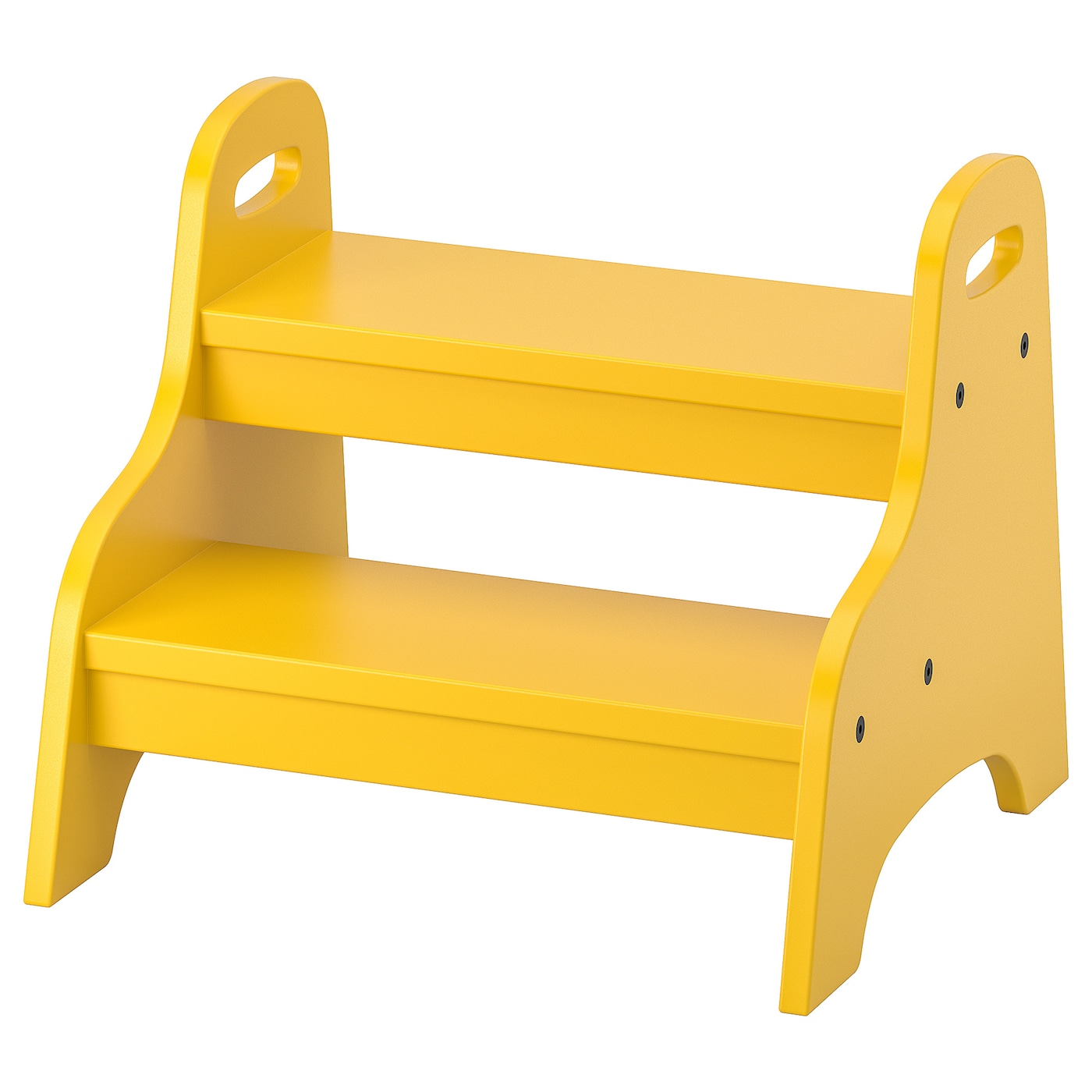 TROGEN children's step stool yellow - IKEA