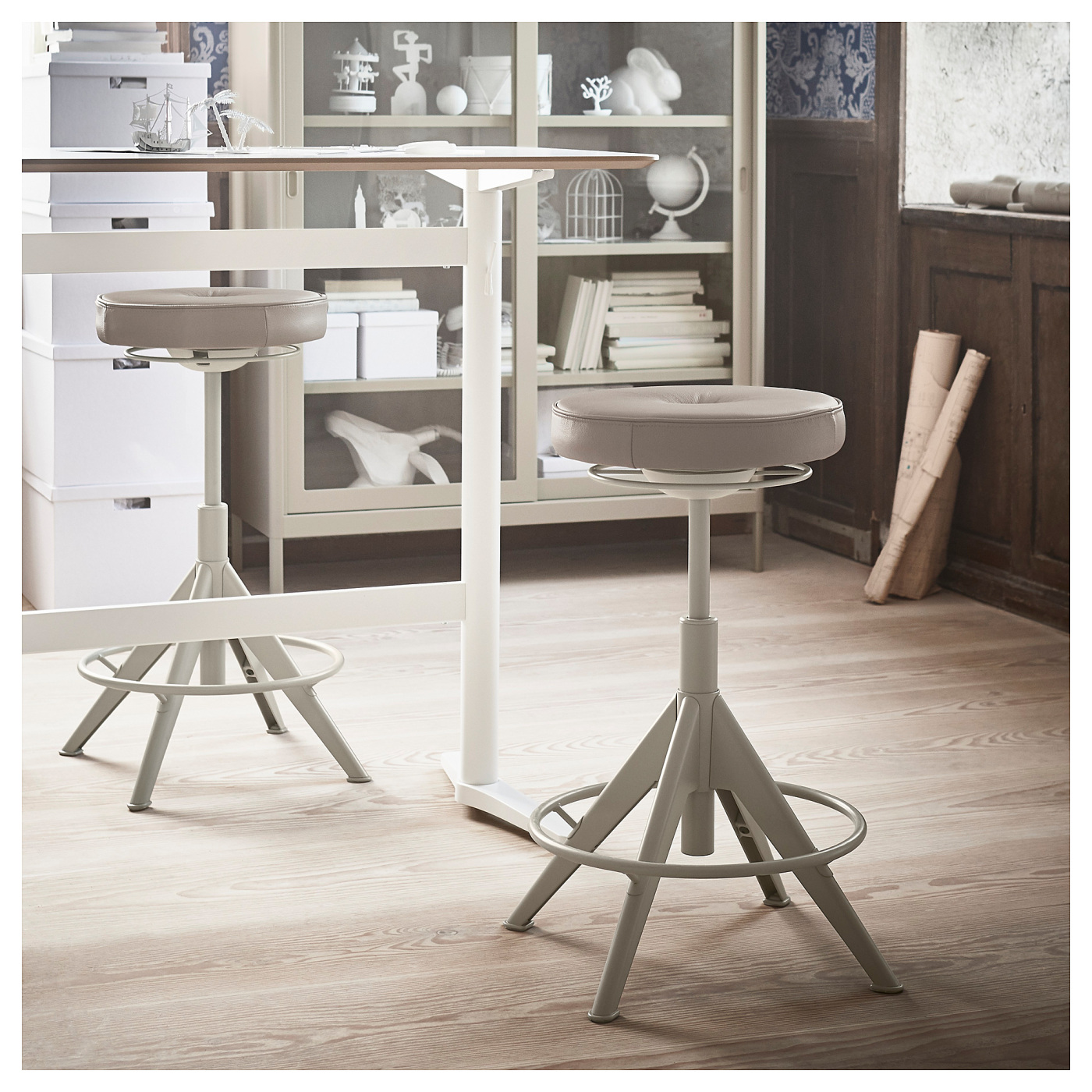 TROLLBERGET active sit/stand support Grann beige - IKEA