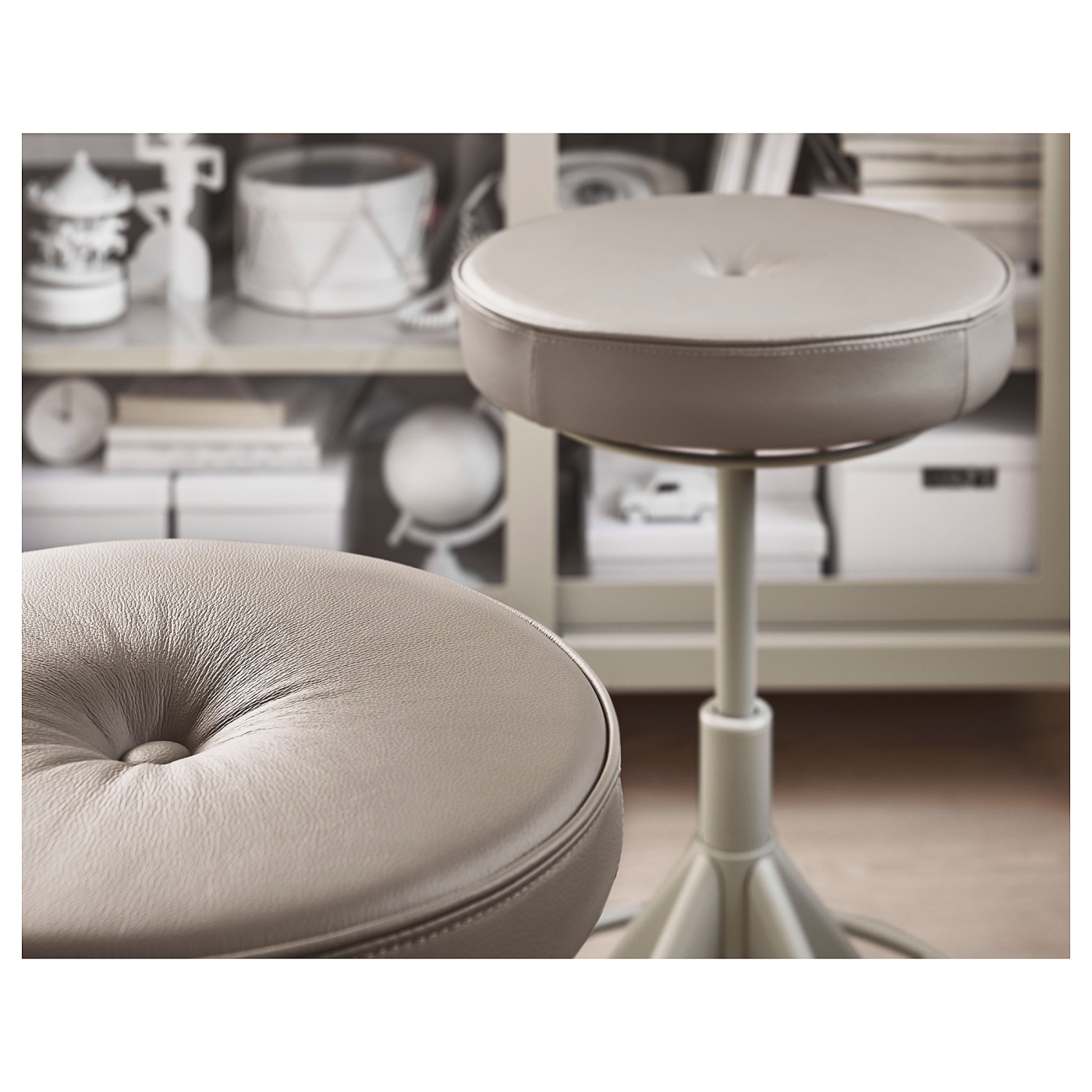イケア IKEA TROLLBERGET トロルベルゲット 2脚セット TROLLBERGET active sit/stand support Grann beige - IKEA