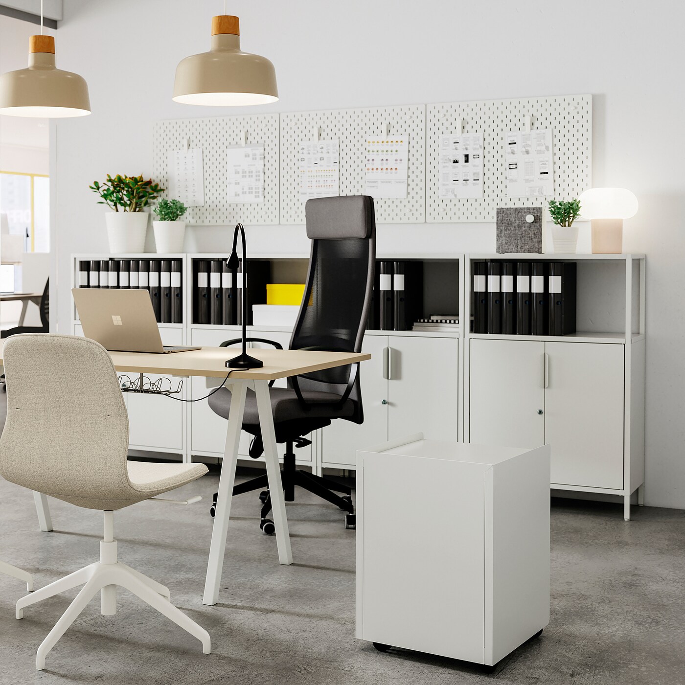 TROTTEN cabinet with doors white - IKEA