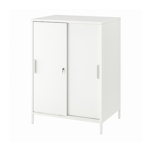 HÄLLAN storage combination with doors white - IKEA