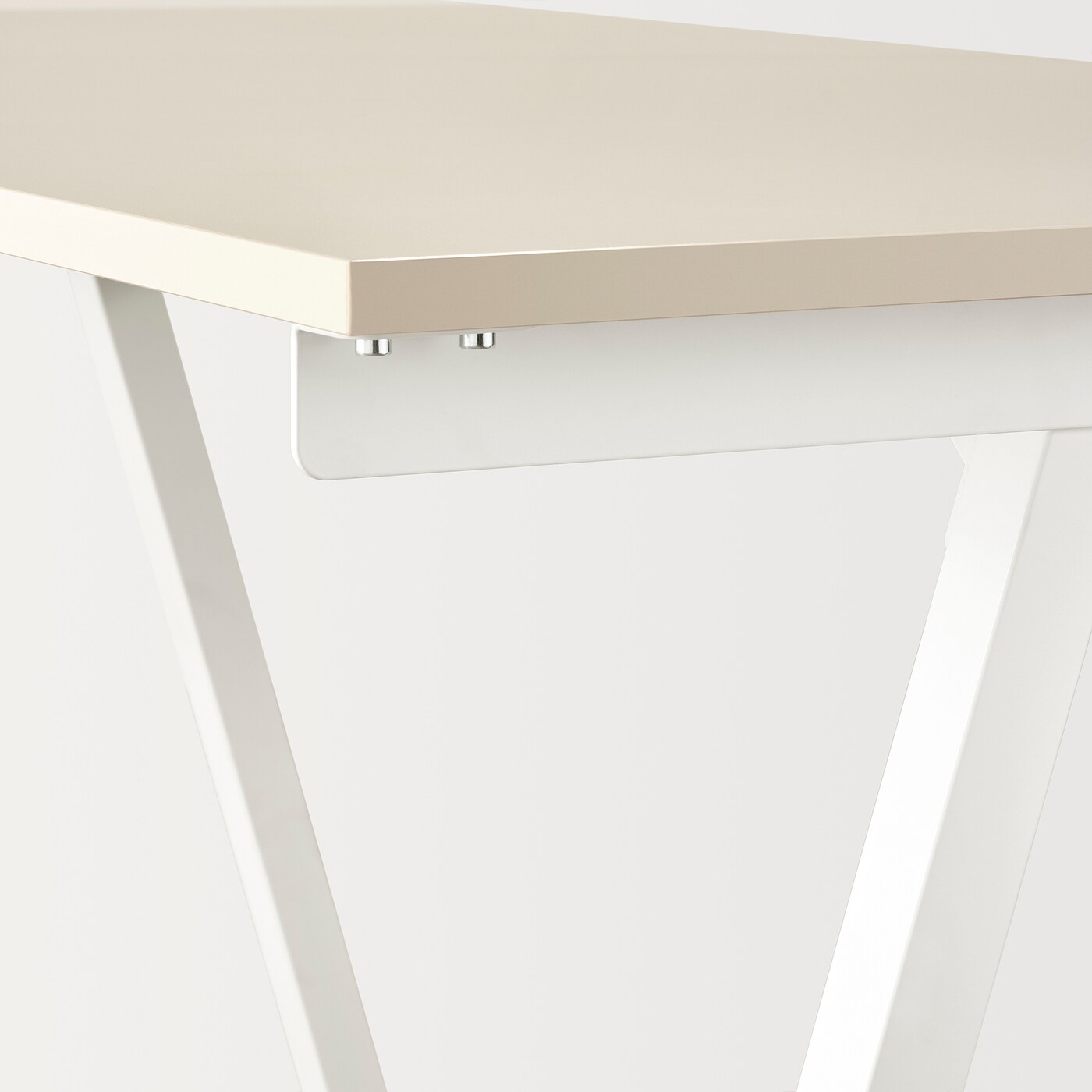 TROTTEN ベージュ　IKEA 120x60cm 1年使用 TROTTEN トロッテン デスク, ベージュ/ホワイト, 120x70 cm - IKEA