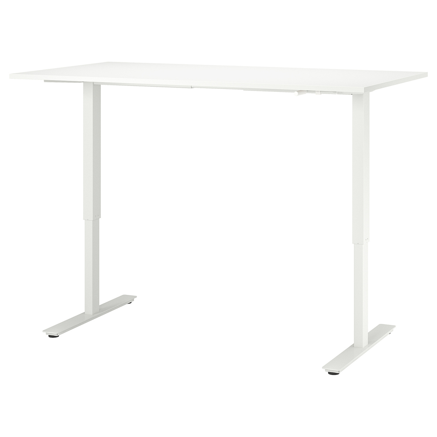 TROTTEN desk sit/stand white - IKEA