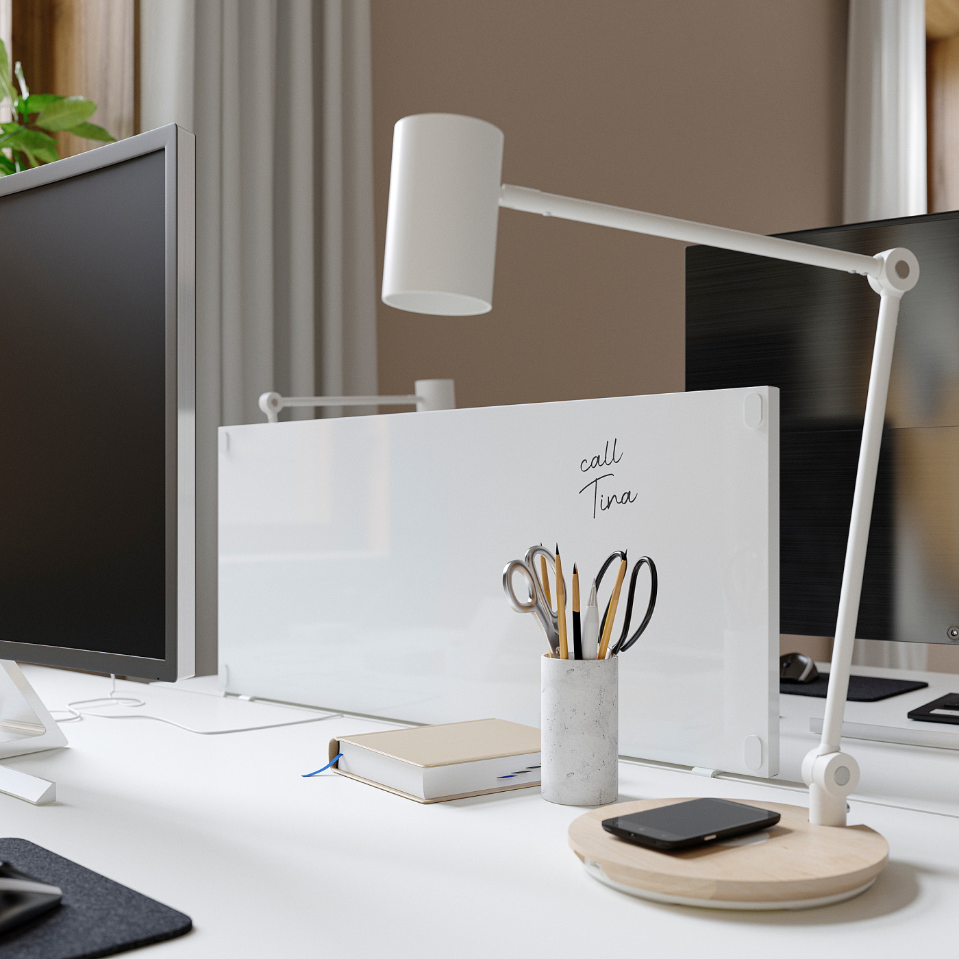TROTTEN desk white/anthracite - IKEA