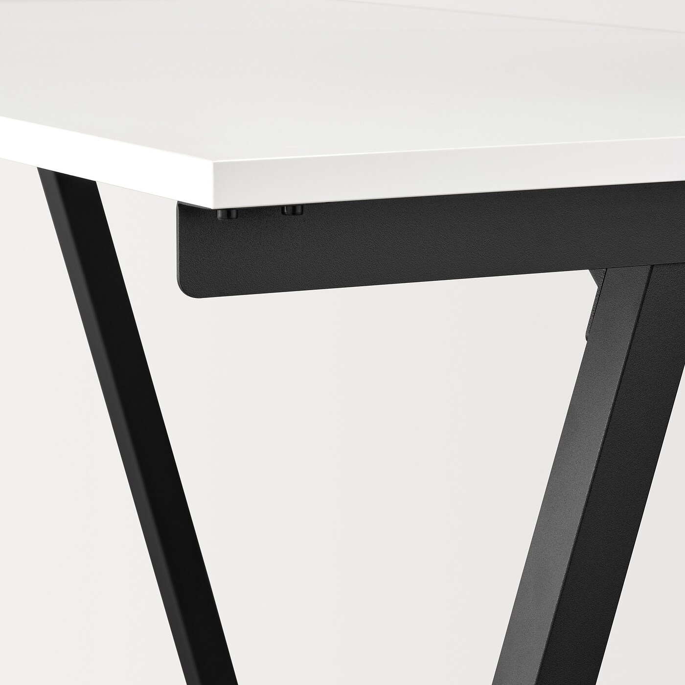 TROTTEN desk white/anthracite - IKEA