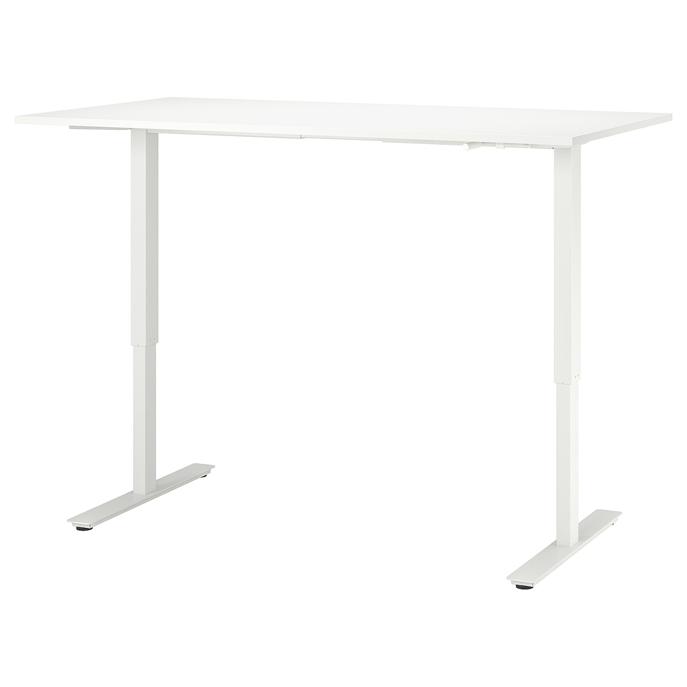 ジ*ン様 4/25以降発送 IKEA TROTTEN ホワイト 160×80 昇 TROTTEN underframe sit/stand f table top white - IKEA