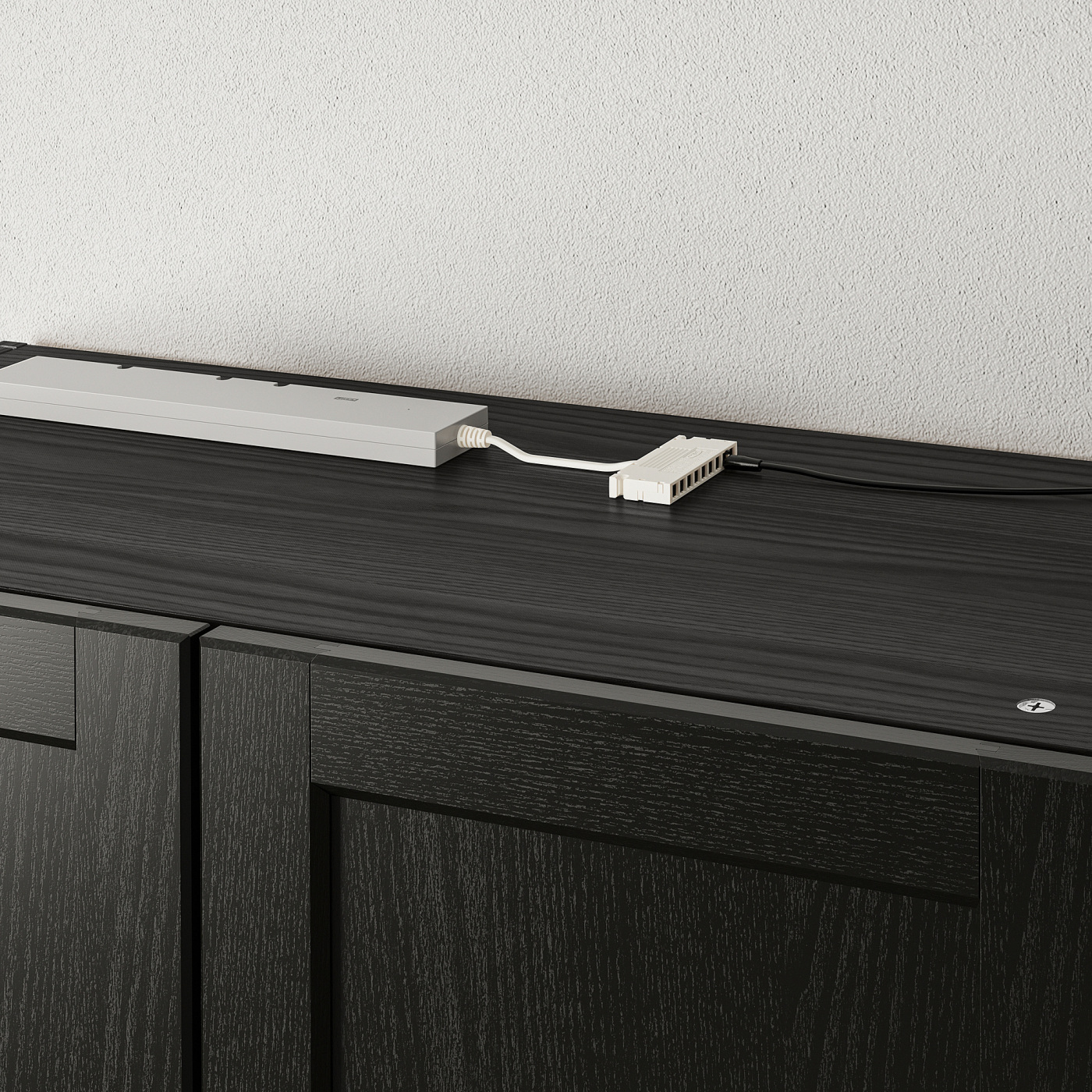 TVÄRDRAG cabinet lighting black/dimmable - IKEA
