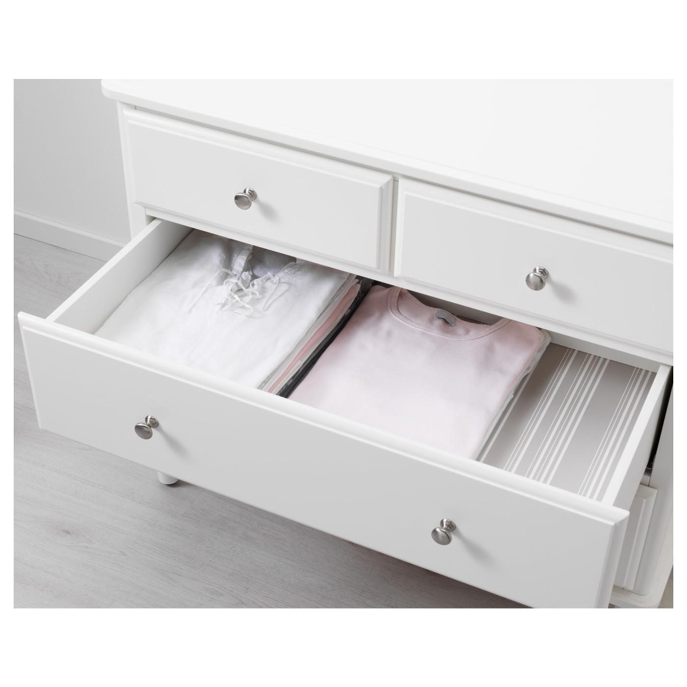 TYSSEDAL chest of 4 drawers white - IKEA