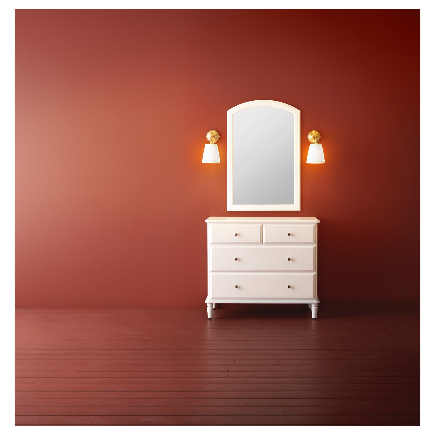 TYSSEDAL chest of 4 drawers white - IKEA
