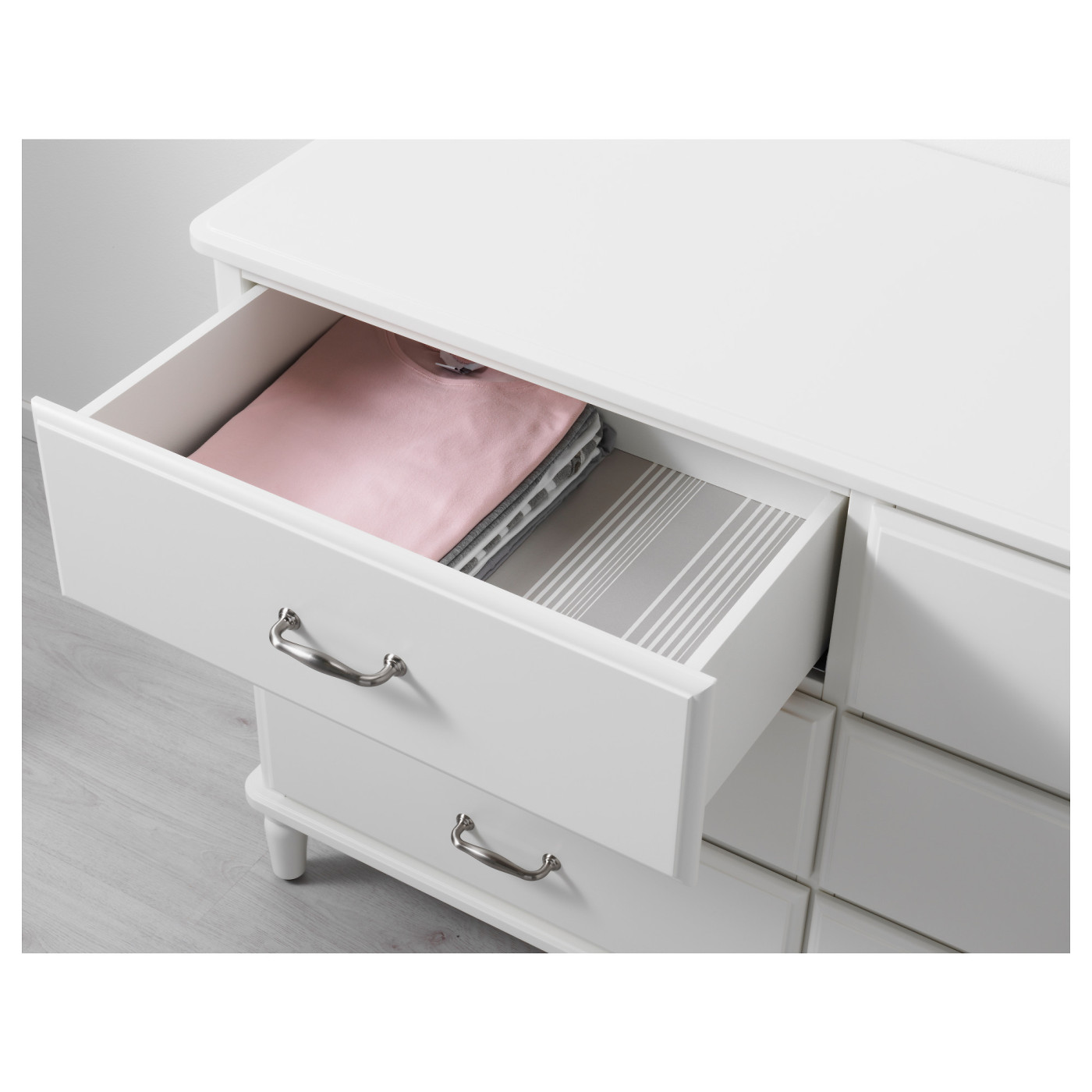 TYSSEDAL chest of 6 drawers white - IKEA
